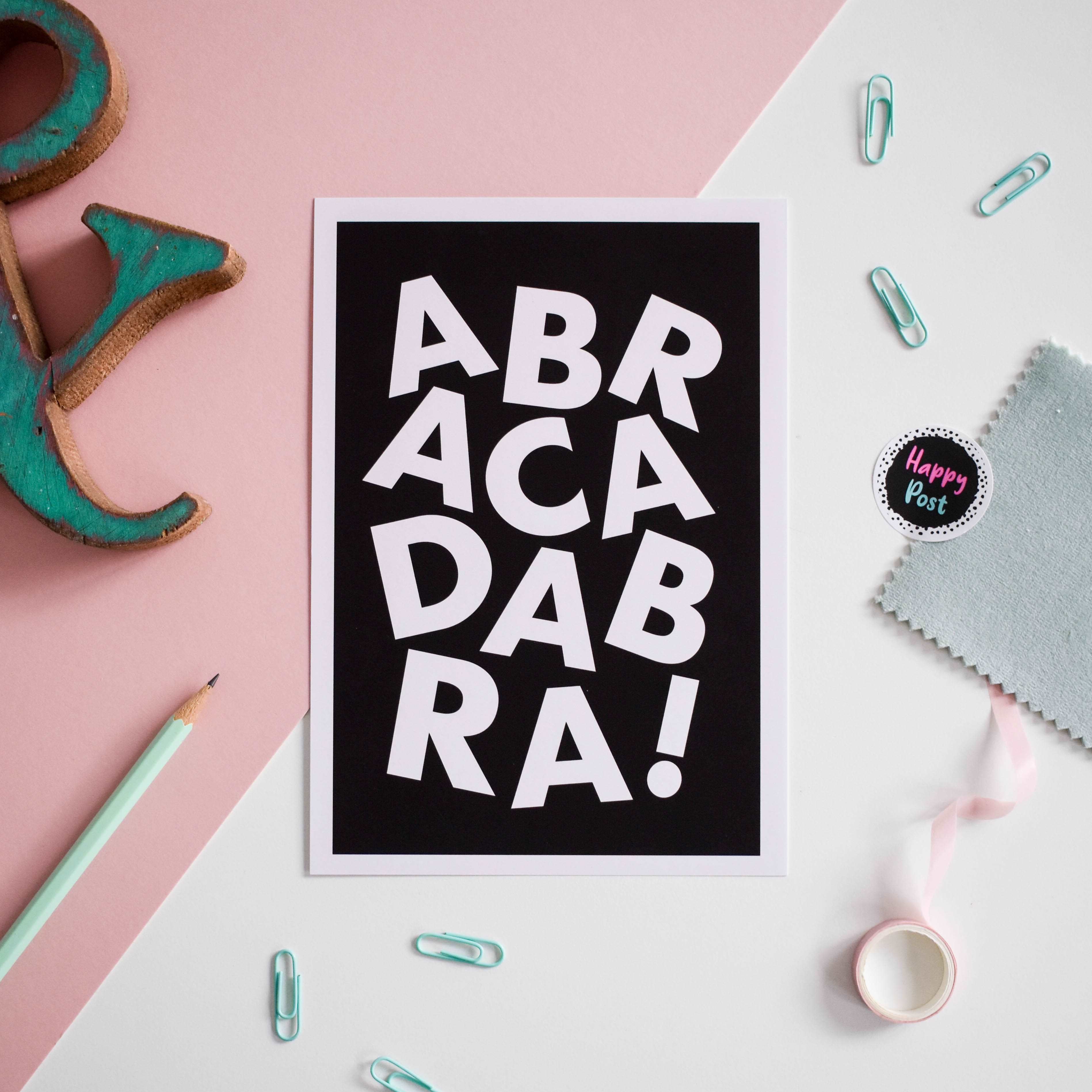Abracadabra! Print Posters, Prints, & Visual Artwork Pretty Average