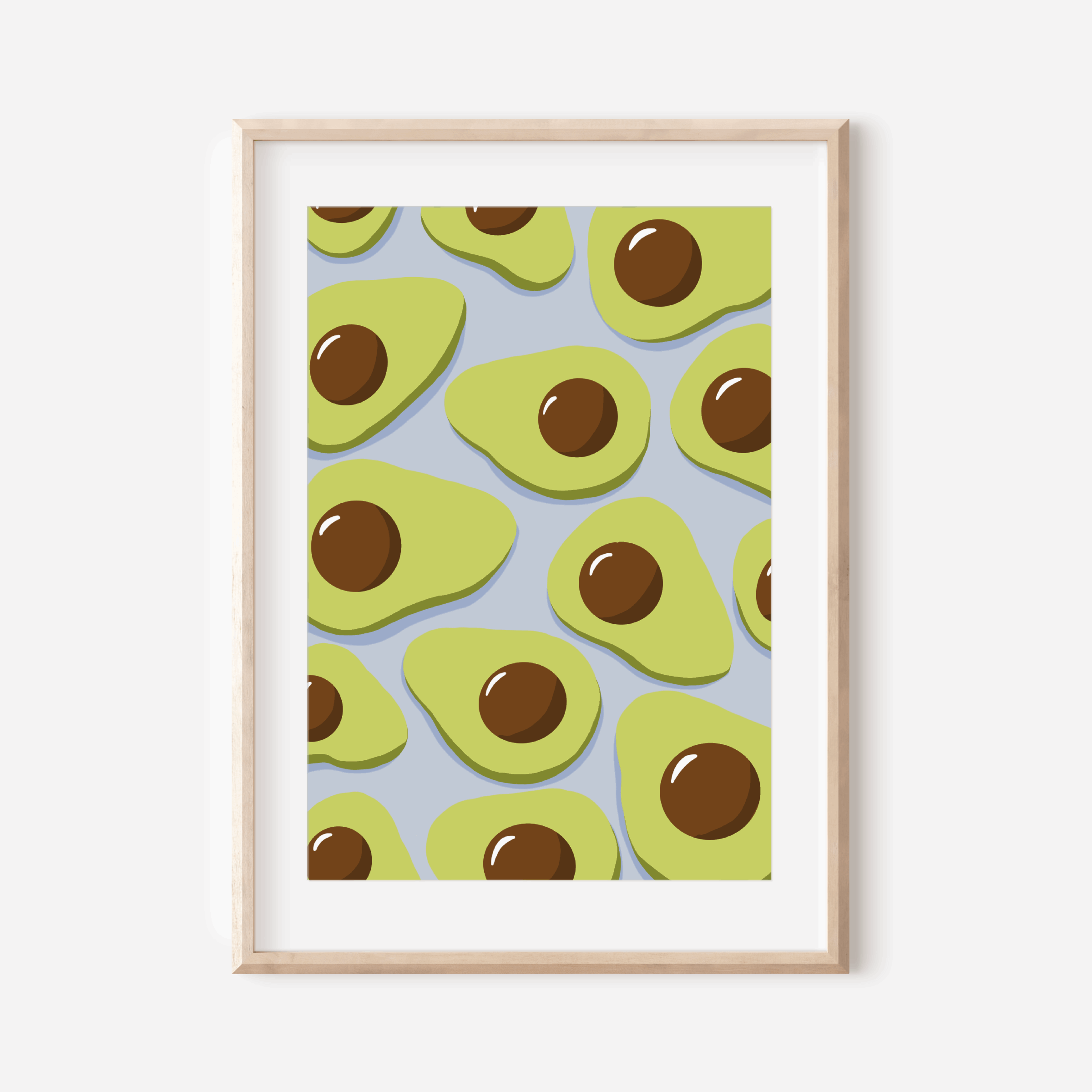 Avocado Print - Other Colours Available Posters, Prints, & Visual Artwork Pretty Average