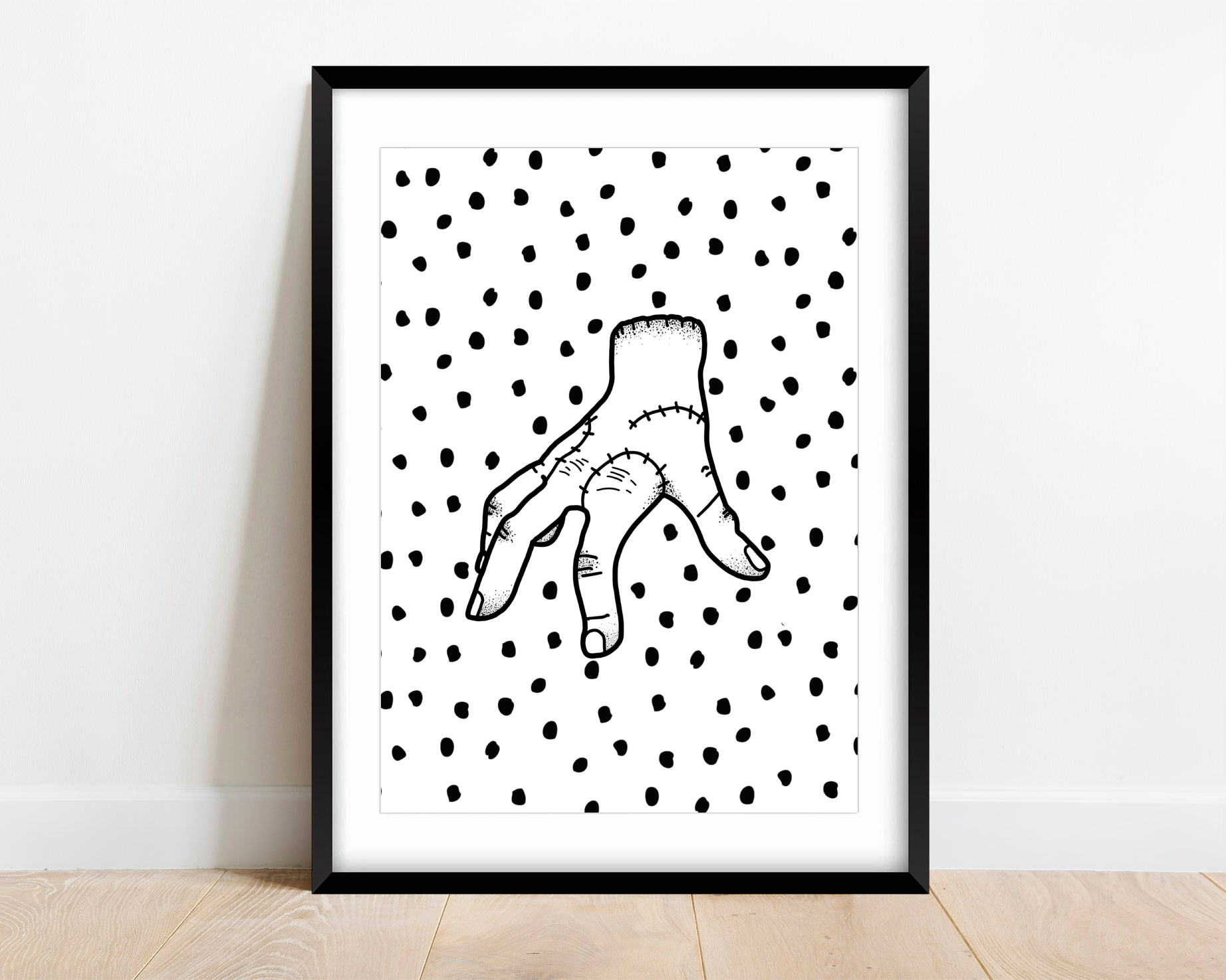 Thing Print - Wednesday / Addams Family Print Posters, Prints, & Visual Artwork Pretty Average