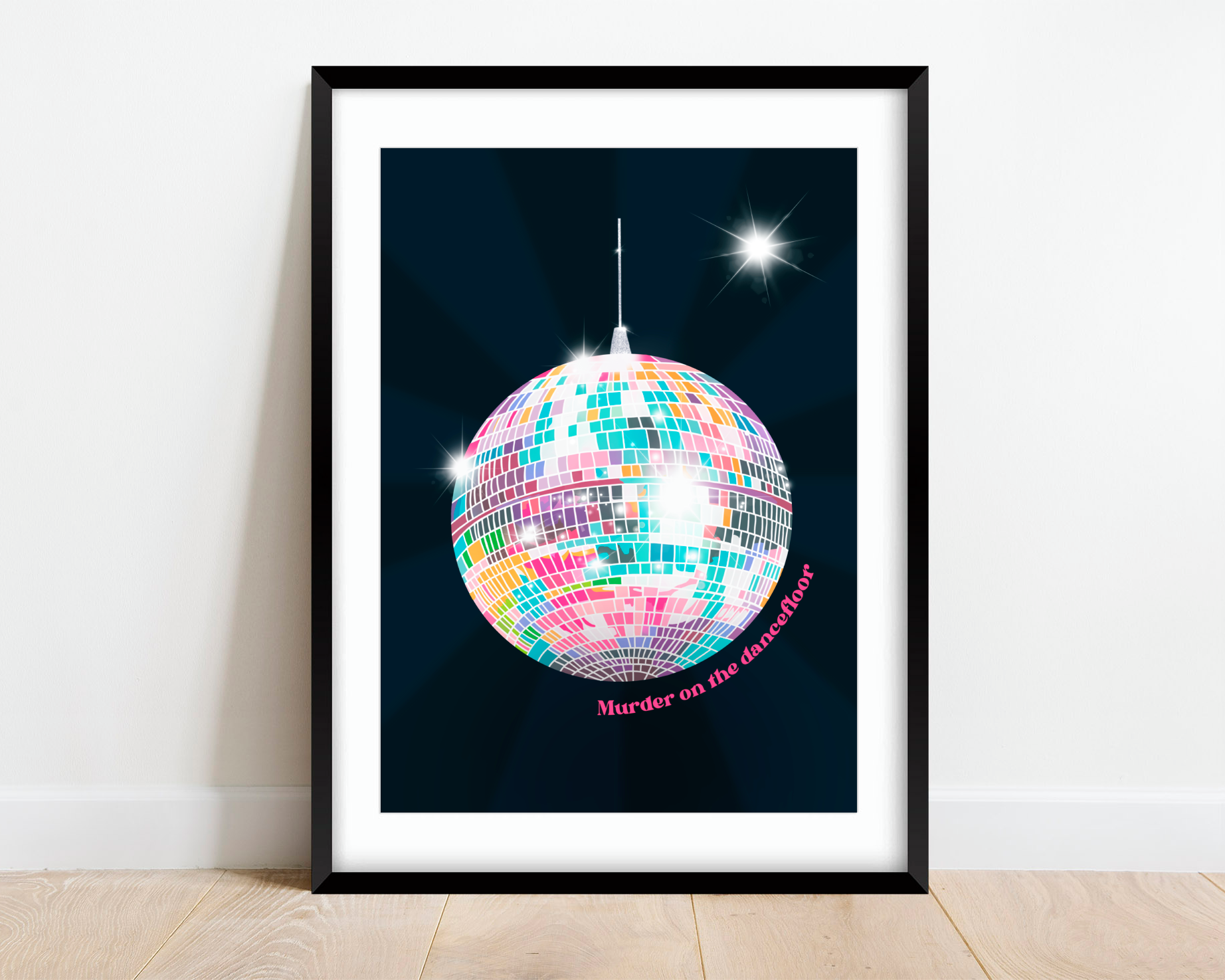 Murder on the Dancefloor Print Posters, Prints, & Visual Artwork Pretty Average