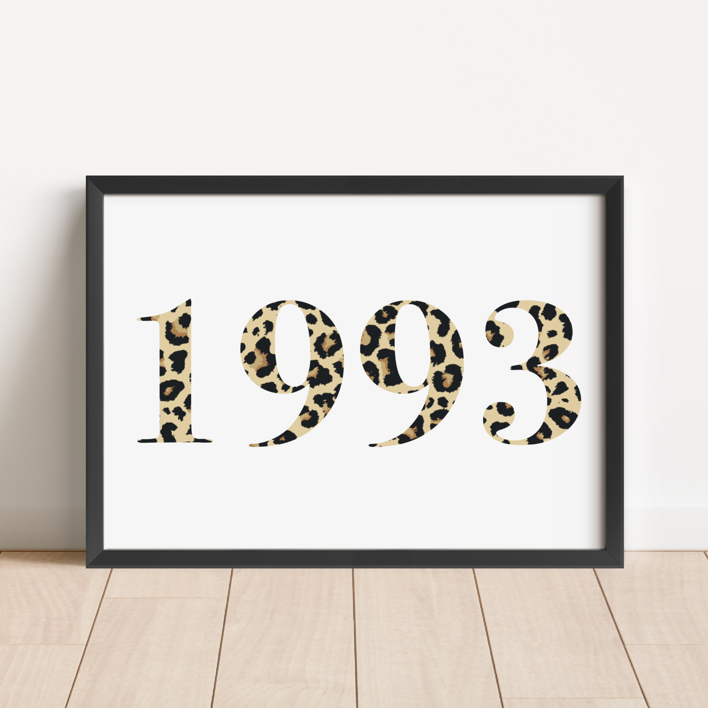 Year Print - Leopard Print Posters, Prints, & Visual Artwork Pretty Average