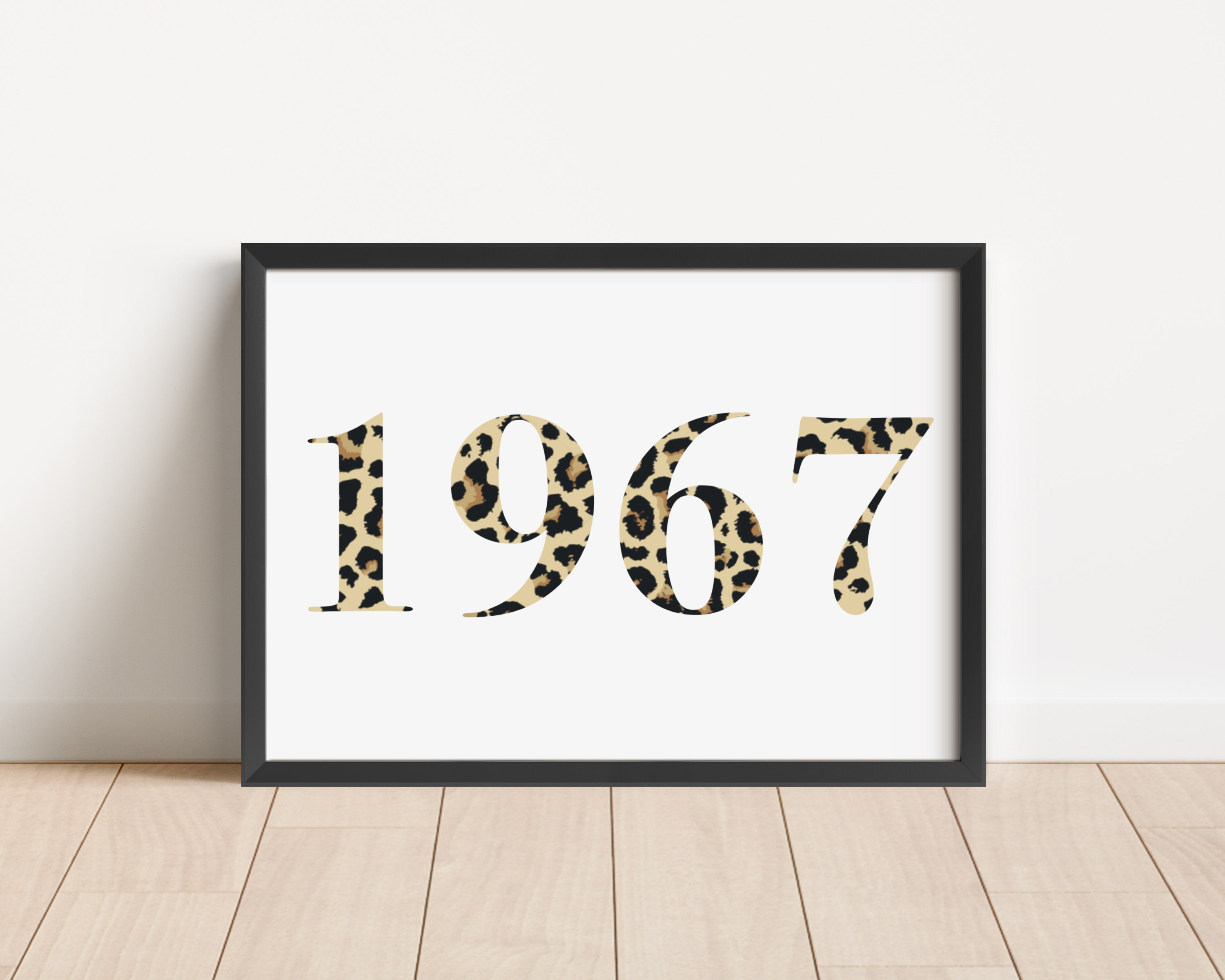 Year Print - Leopard Print Posters, Prints, & Visual Artwork Pretty Average