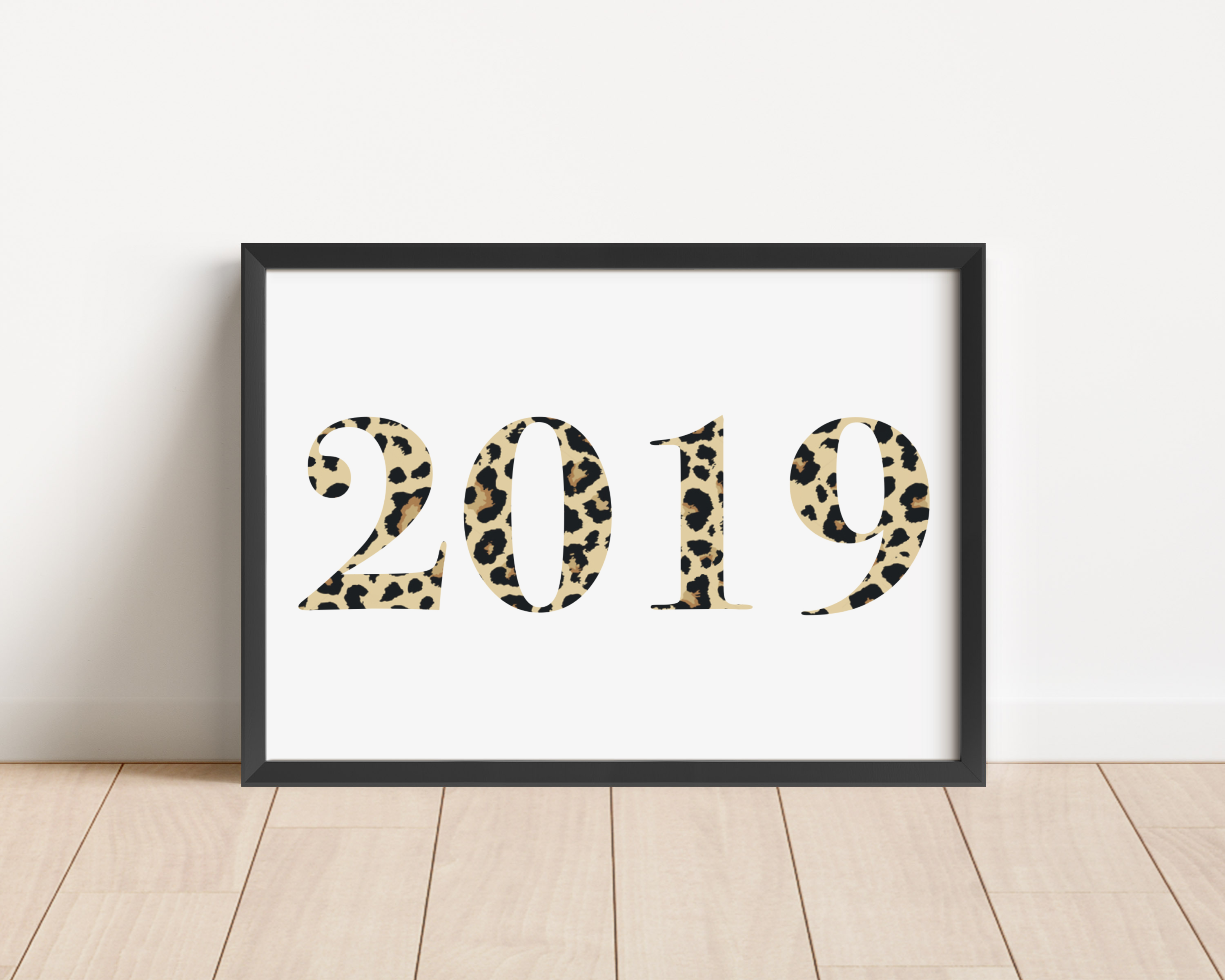 Year Print - Leopard Print Posters, Prints, & Visual Artwork Pretty Average