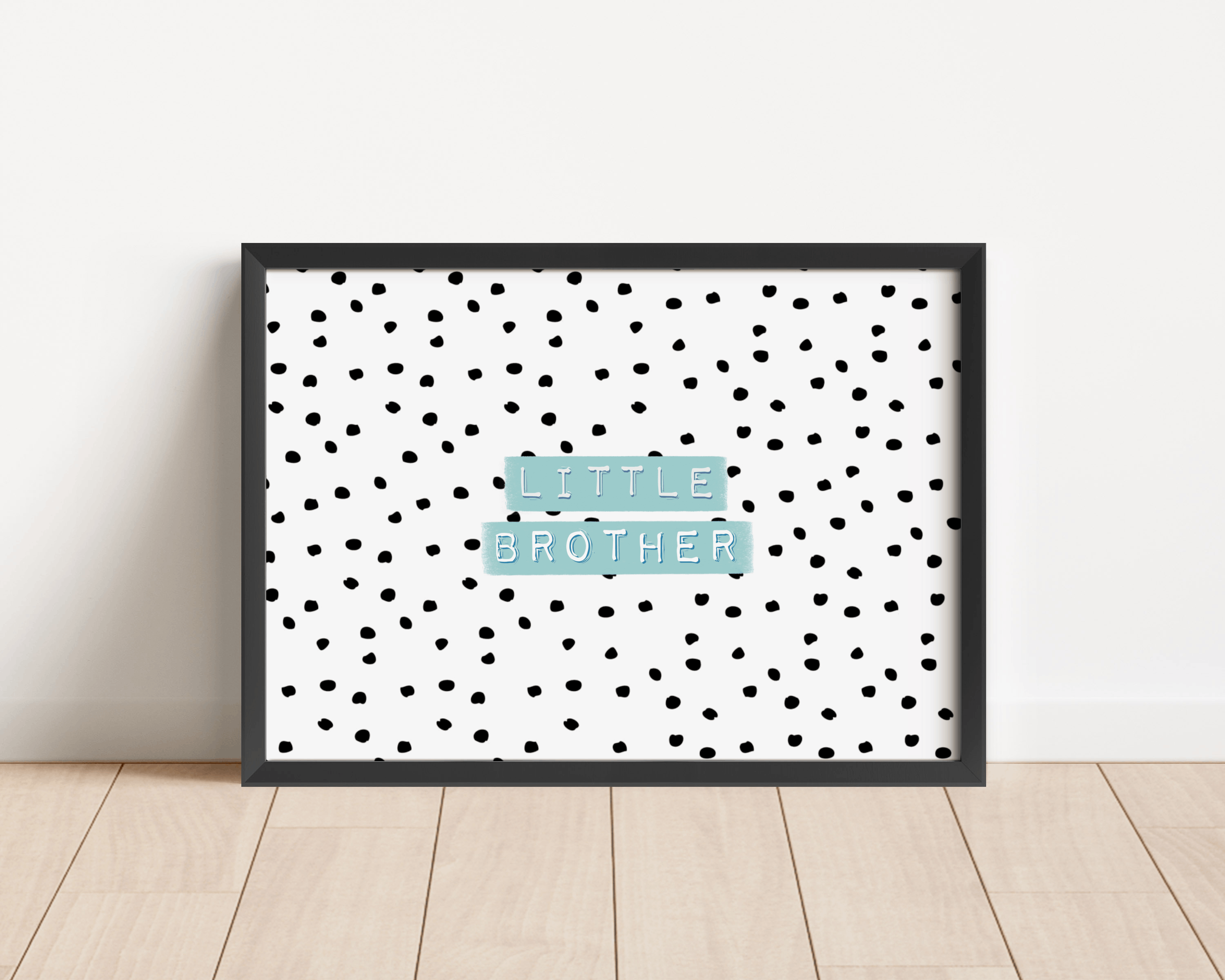 Little Brother / Big Brother Print Posters, Prints, & Visual Artwork Pretty Average 4x6 Little Brother Landscape