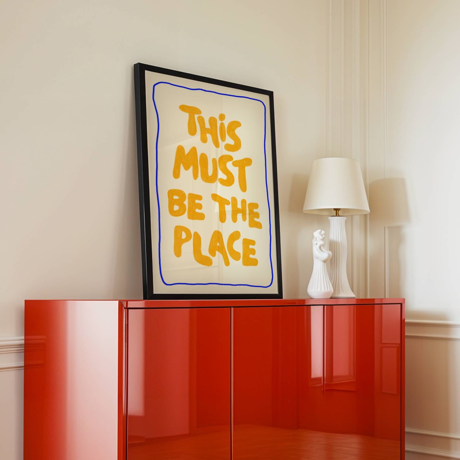 This Must Be The Place Posters, Prints, & Visual Artwork Pretty Average