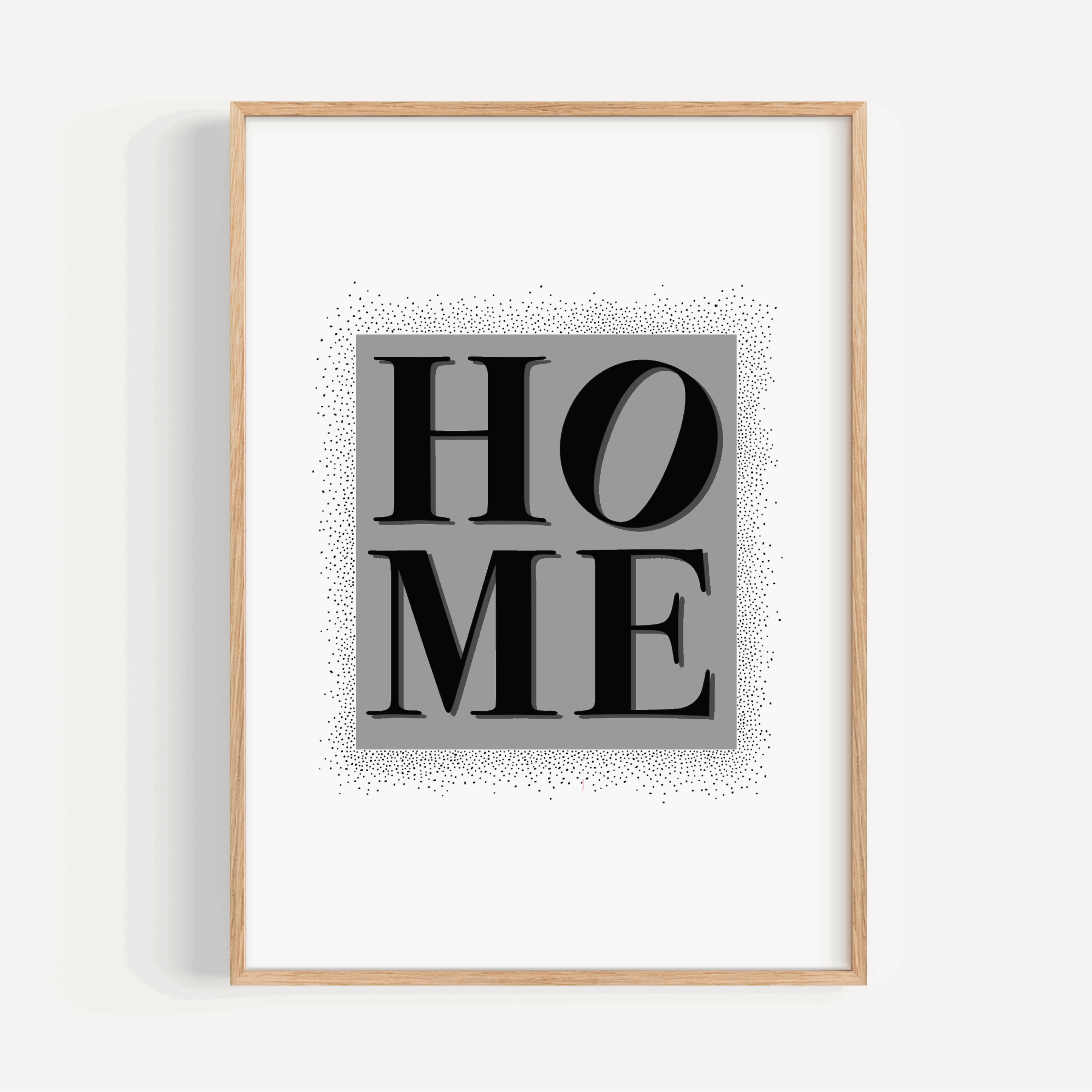 Home Print - Grey Posters, Prints, & Visual Artwork Pretty Average