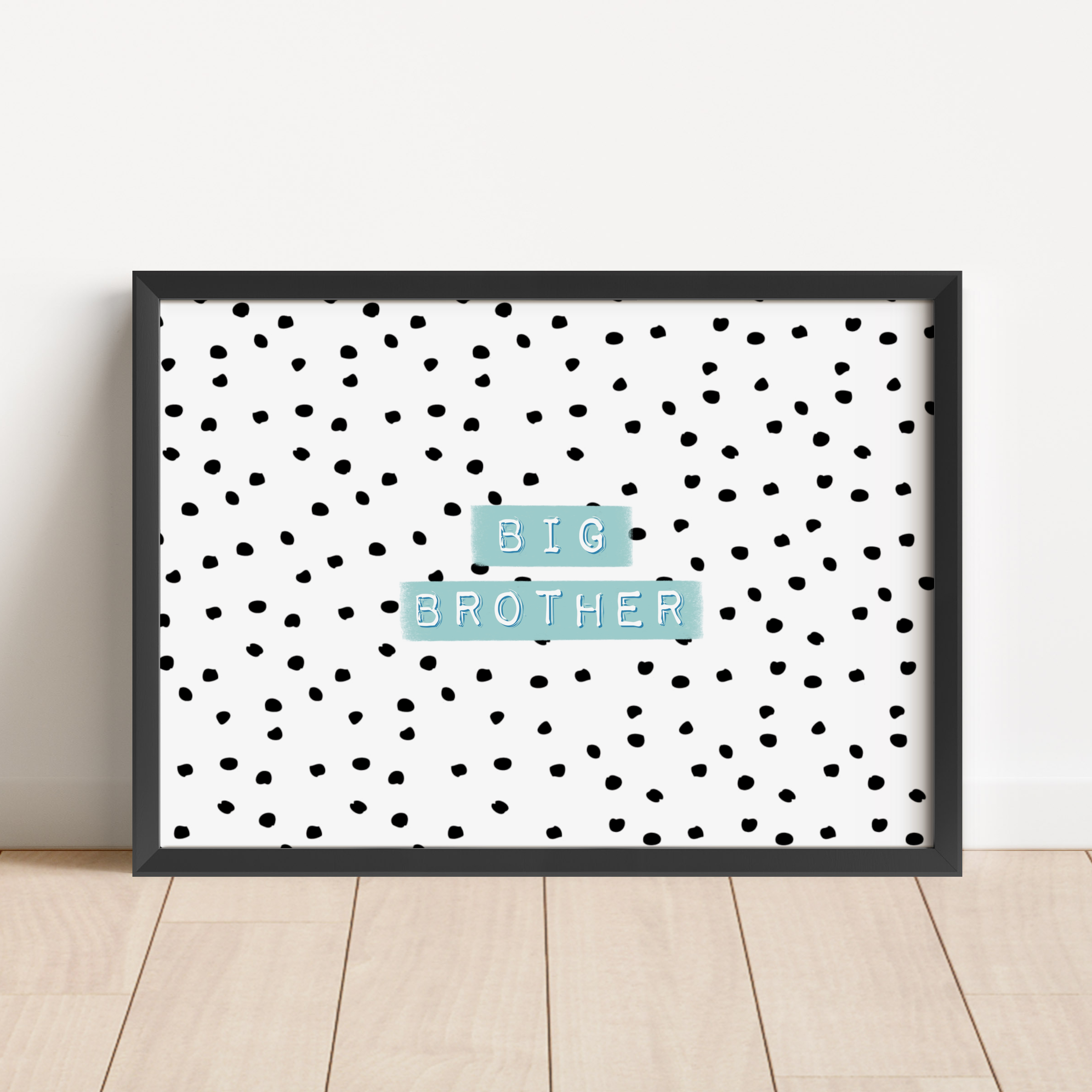 Little Brother / Big Brother Print Posters, Prints, & Visual Artwork Pretty Average 4x6" Big Brother Landscape