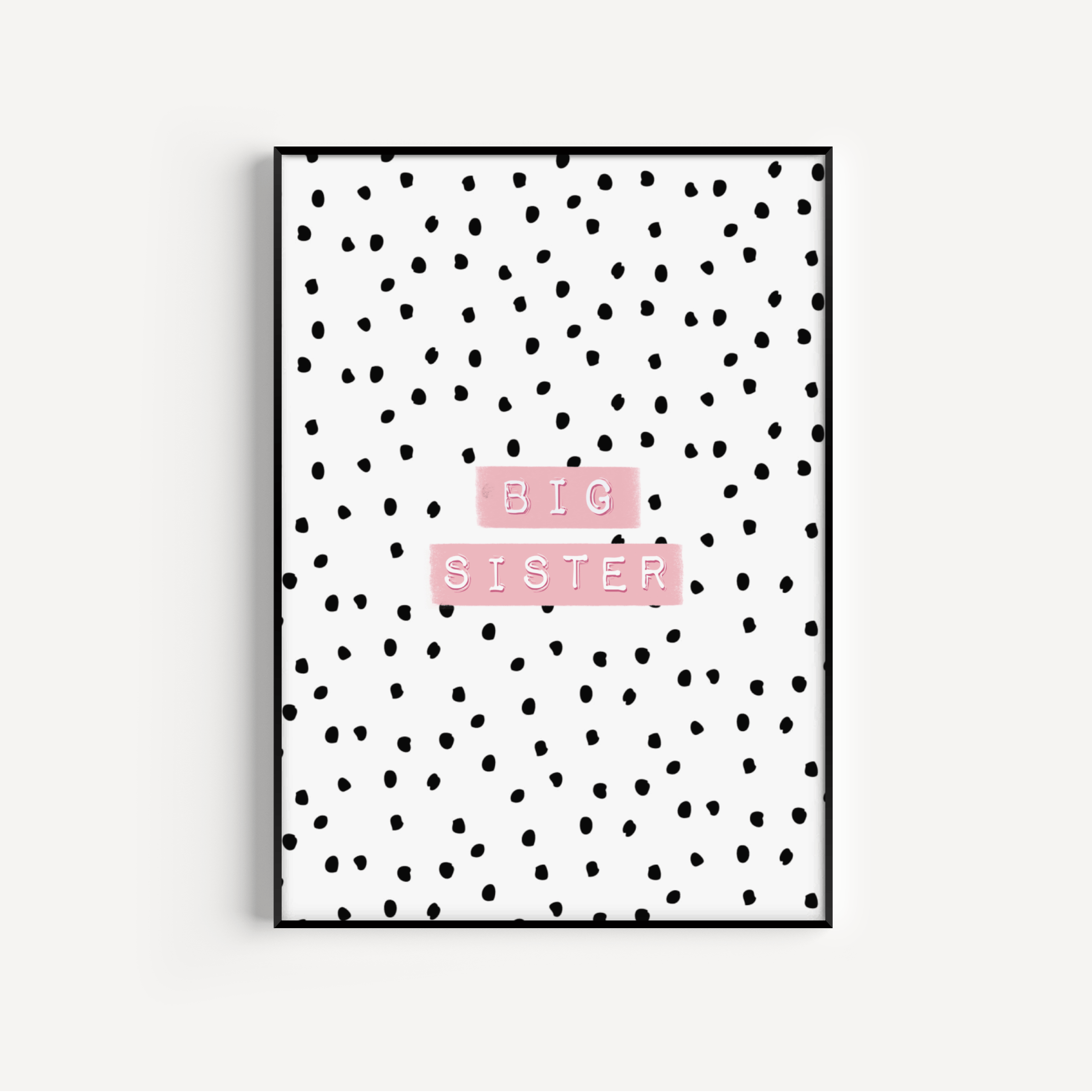 Little Sister / Big Sister Print Posters, Prints, & Visual Artwork Pretty Average 4x6" Big Sister Portrait