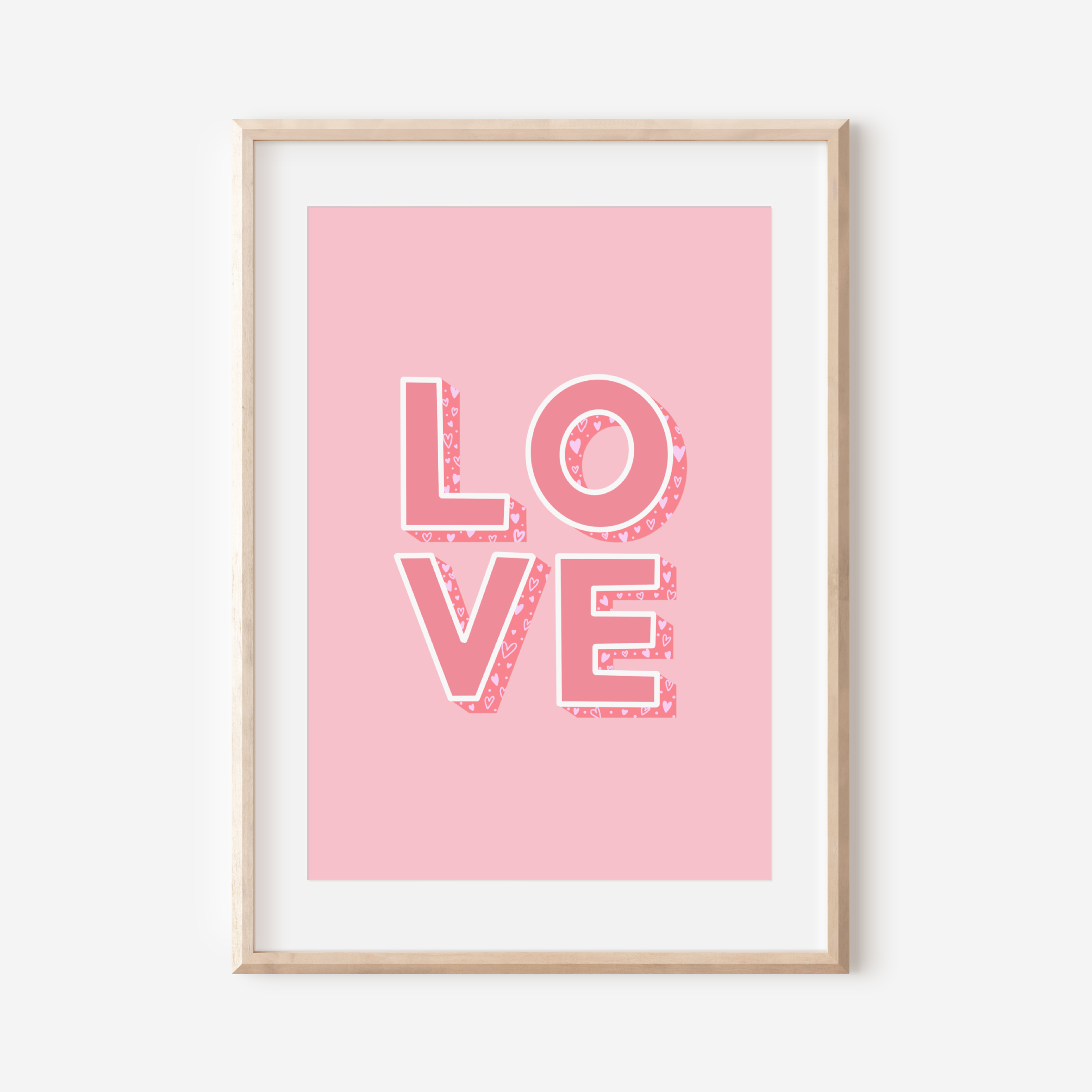 Love Print Posters, Prints, & Visual Artwork Pretty Average