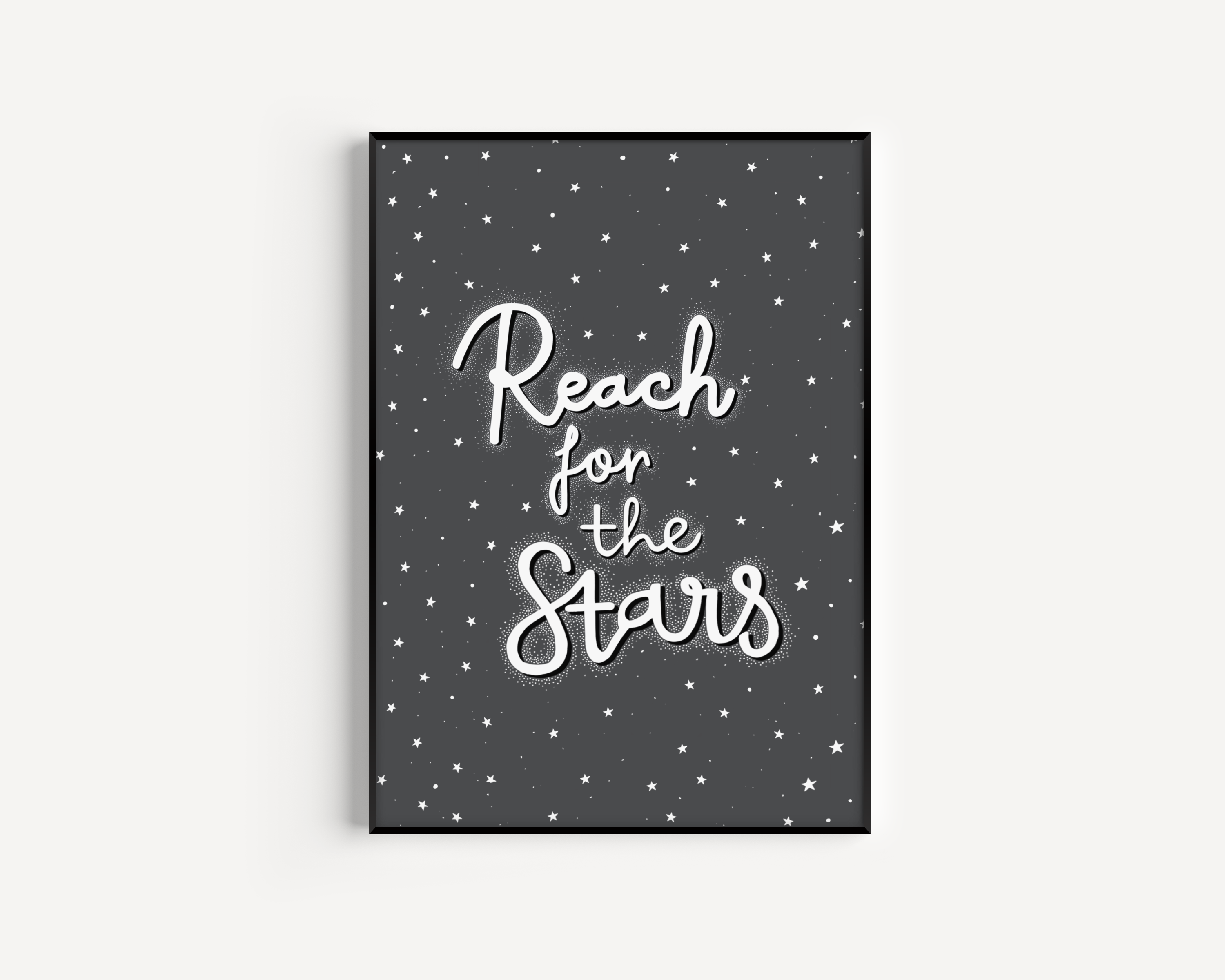 Reach for the Stars Print Posters, Prints, & Visual Artwork Pretty Average