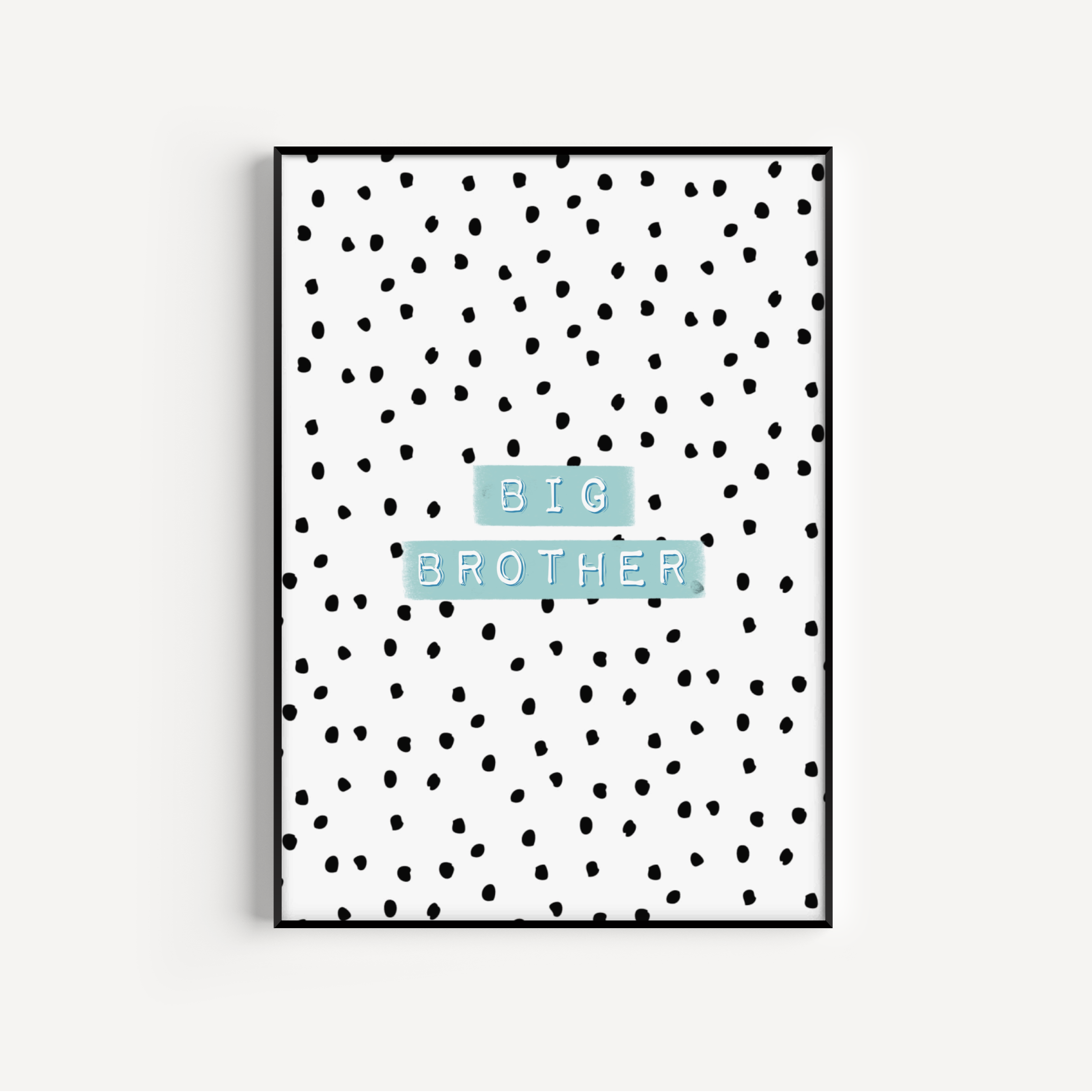 Little Brother / Big Brother Print Posters, Prints, & Visual Artwork Pretty Average 4x6 Big Brother Portrait