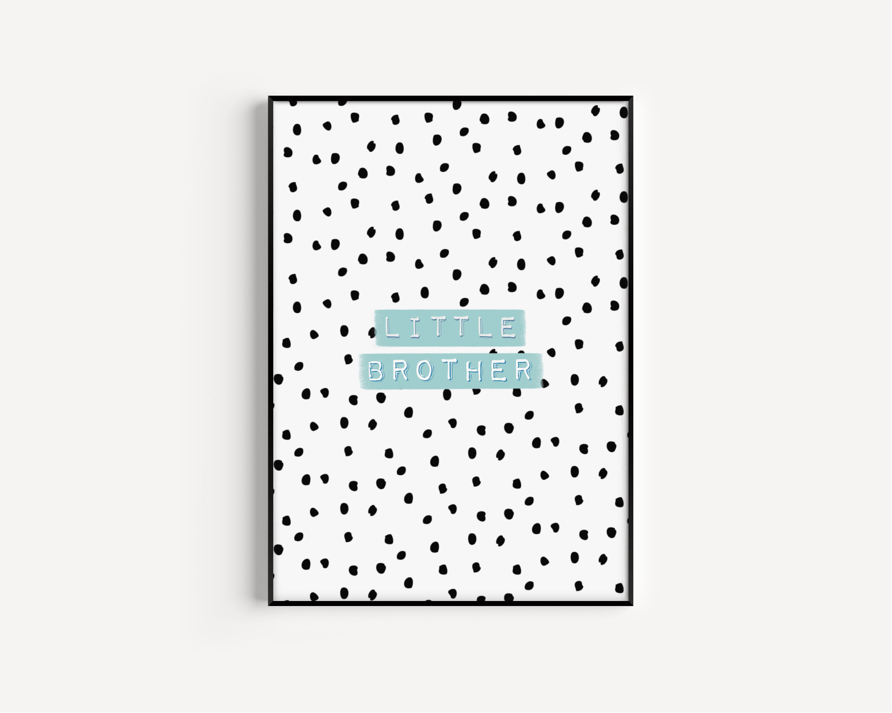 Little Brother / Big Brother Print Posters, Prints, & Visual Artwork Pretty Average 4x6 Little Brother Portrait