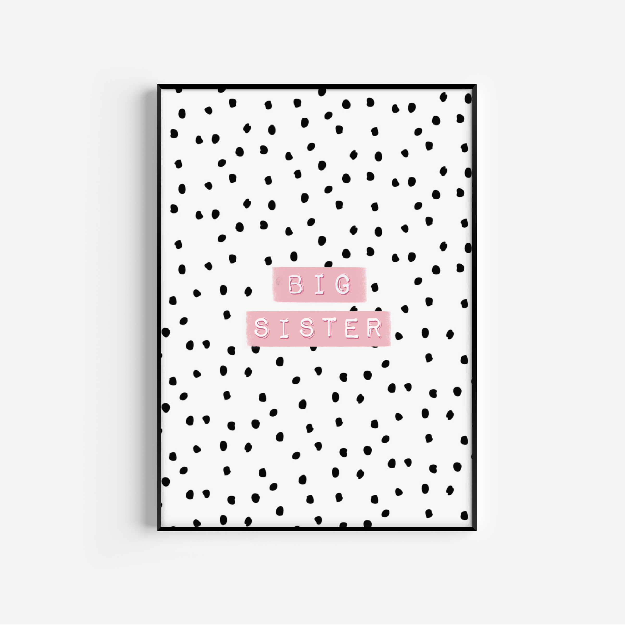 Little Sister / Big Sister Print Posters, Prints, & Visual Artwork Pretty Average 4x6 Big Sister Portrait