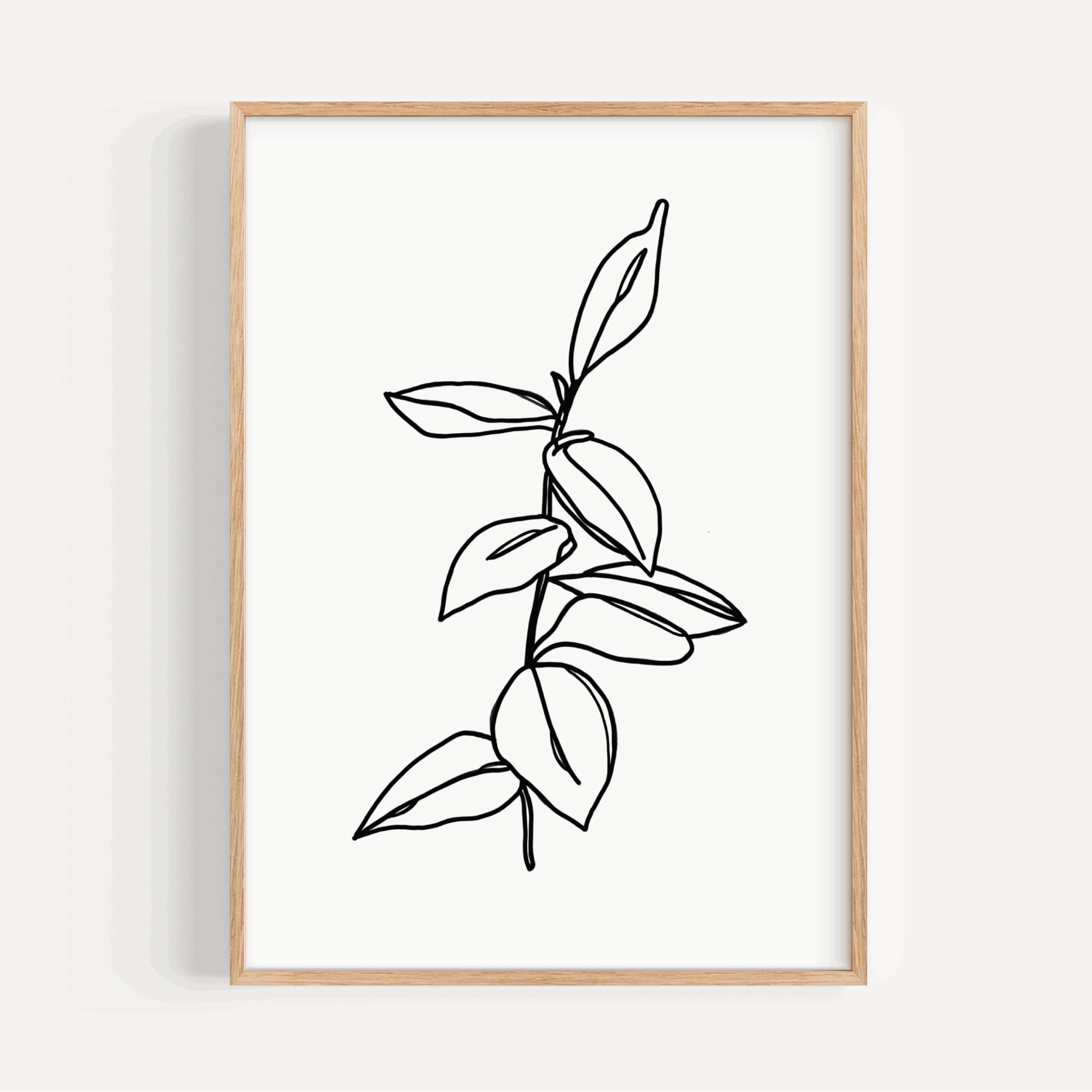 Branch Line Drawing Print Posters, Prints, & Visual Artwork Pretty Average