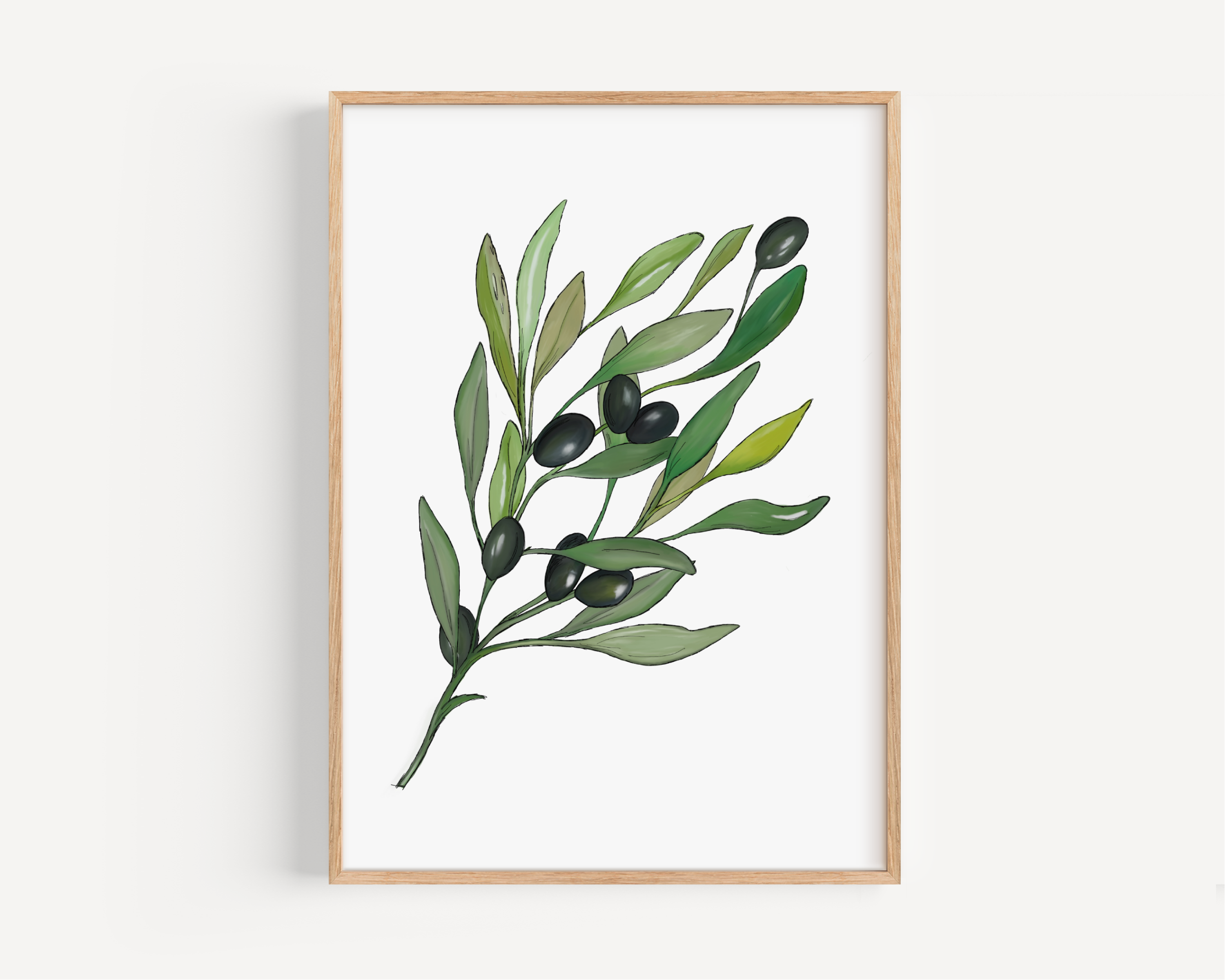 Olive Branch Print Posters, Prints, & Visual Artwork Pretty Average