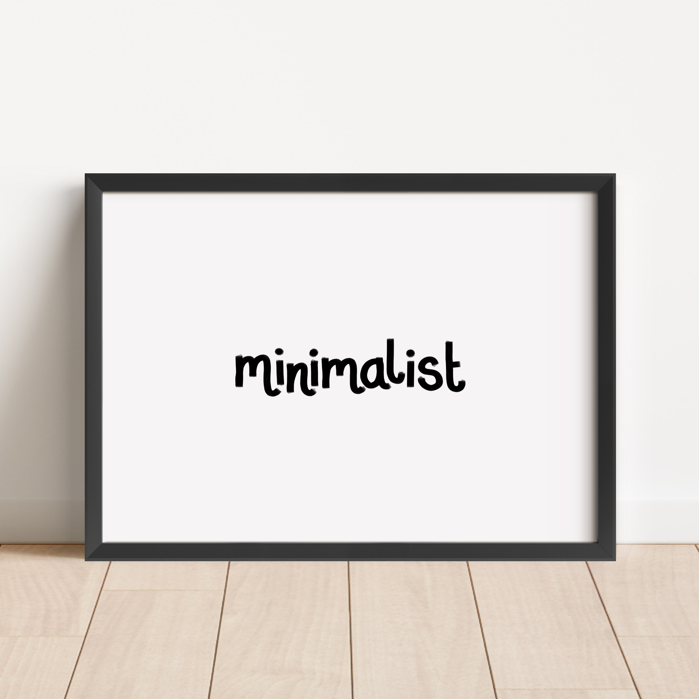 Minimalist Print Posters, Prints, & Visual Artwork Pretty Average
