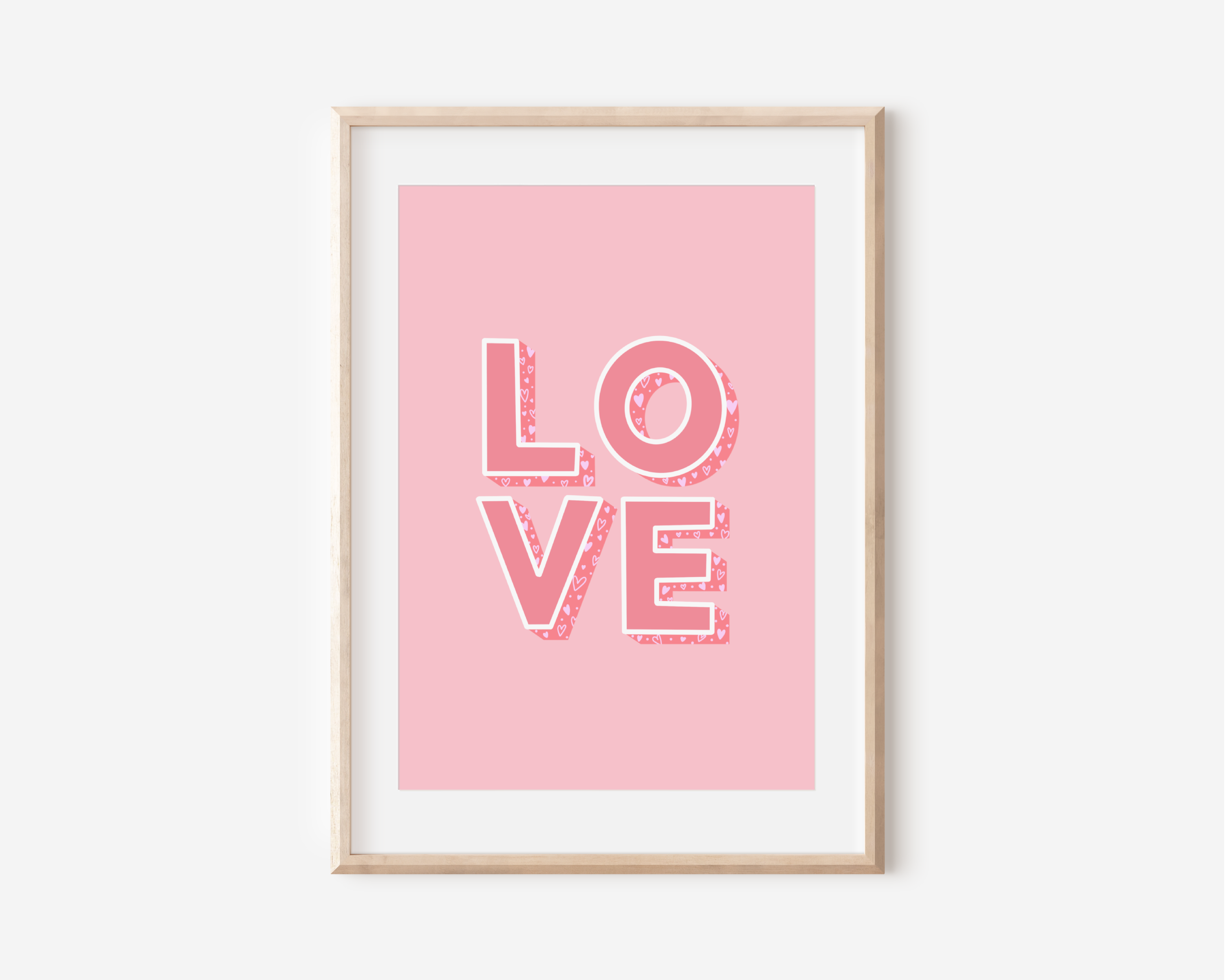 Love Print Posters, Prints, & Visual Artwork Pretty Average