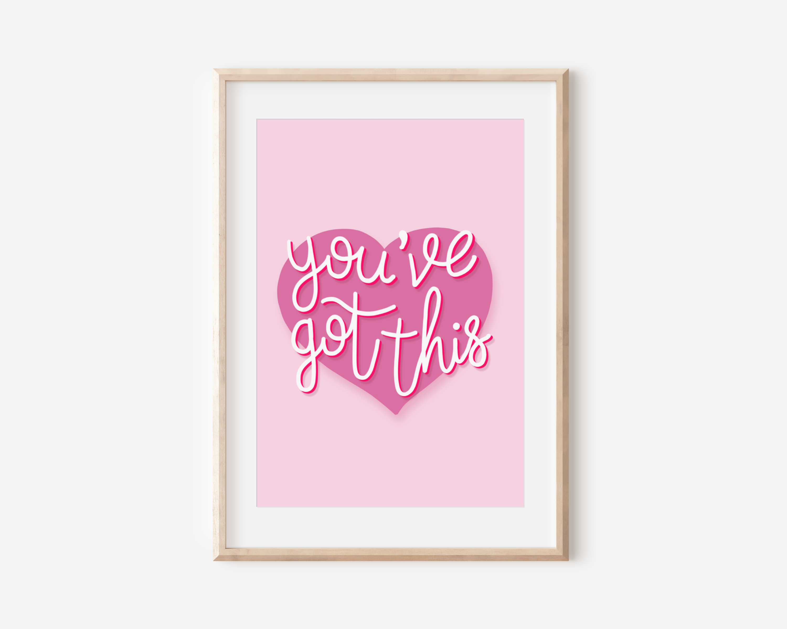 You’ve Got This Print Posters, Prints, & Visual Artwork Pretty Average