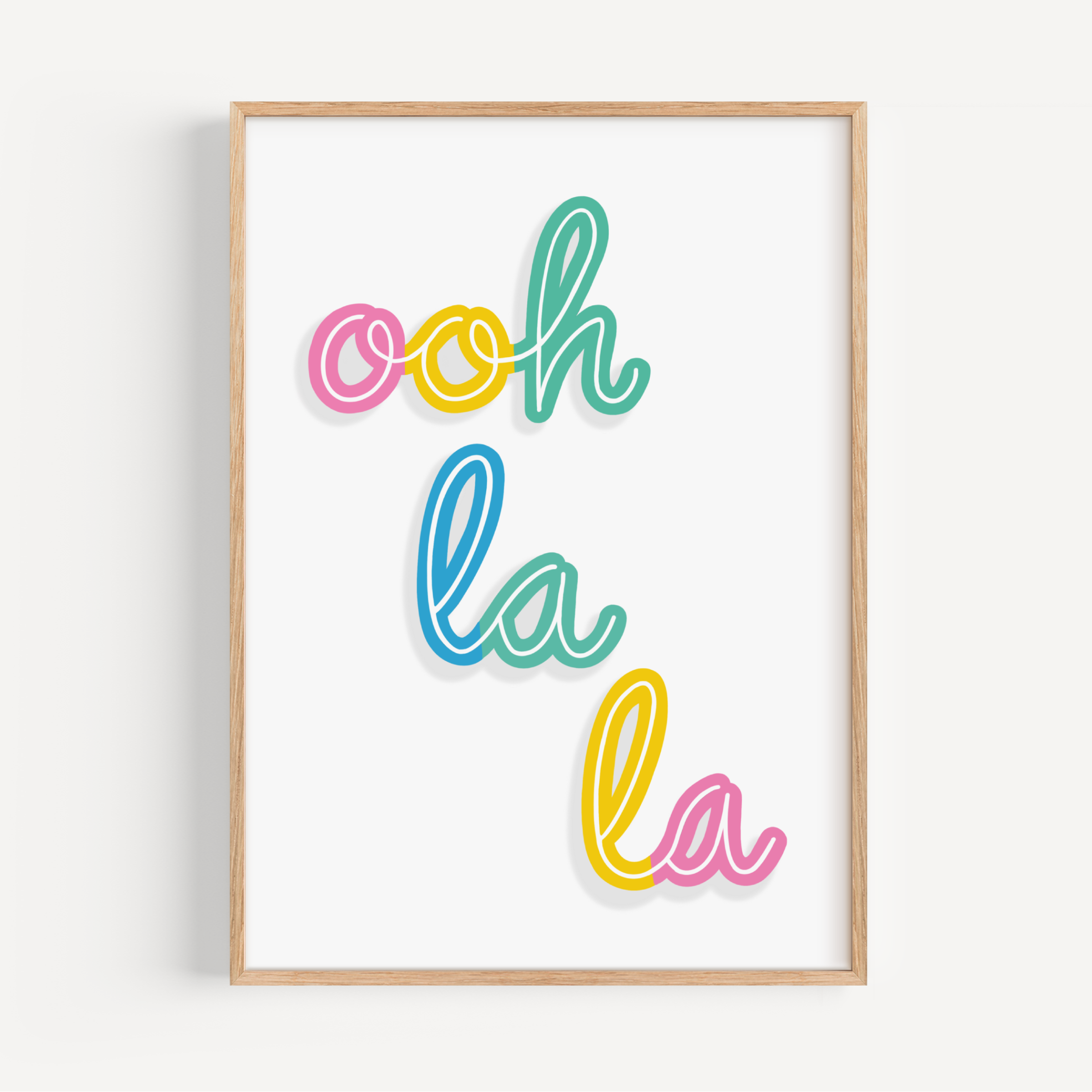 Ooh La La Print Posters, Prints, & Visual Artwork Pretty Average