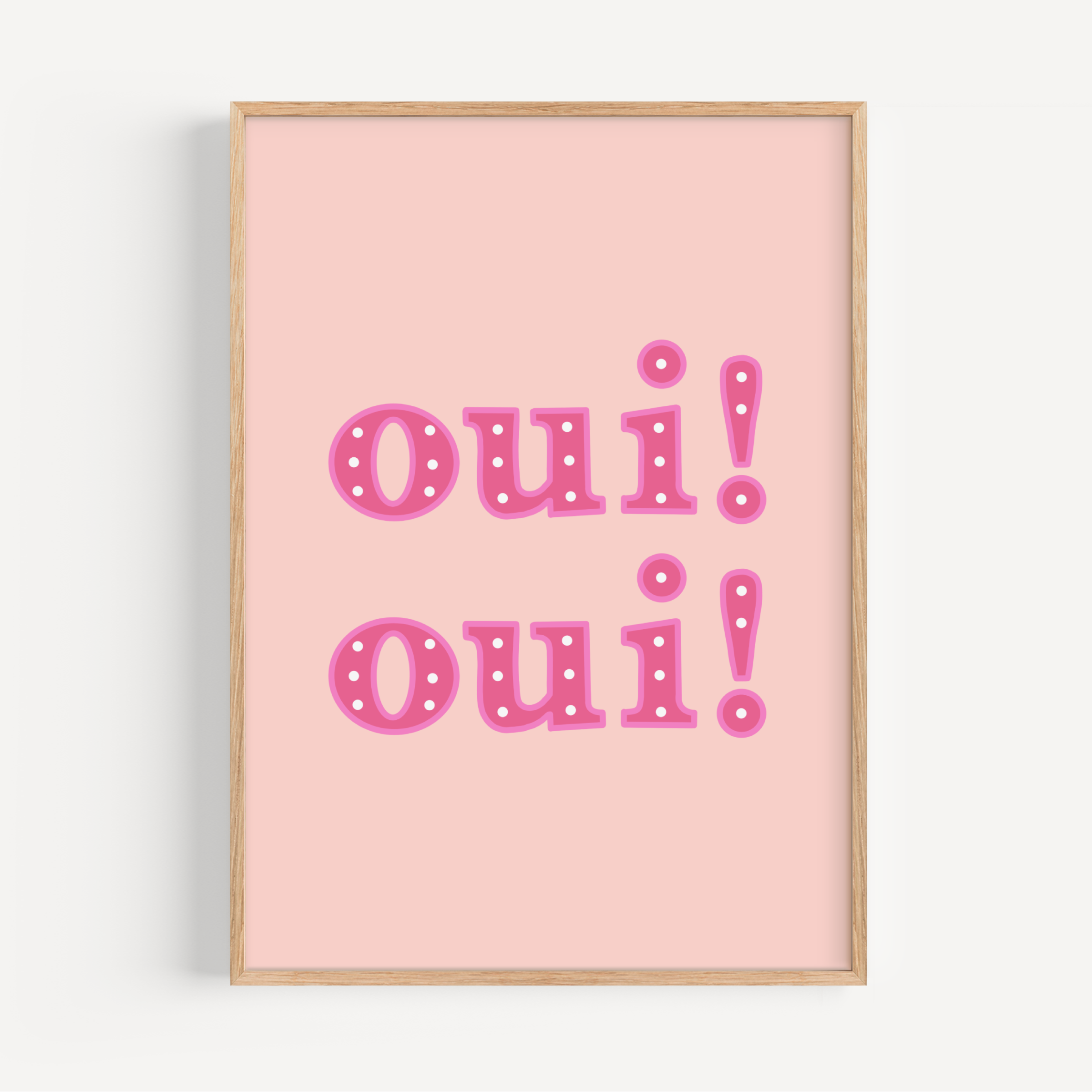 Oui Oui Print Pretty Average