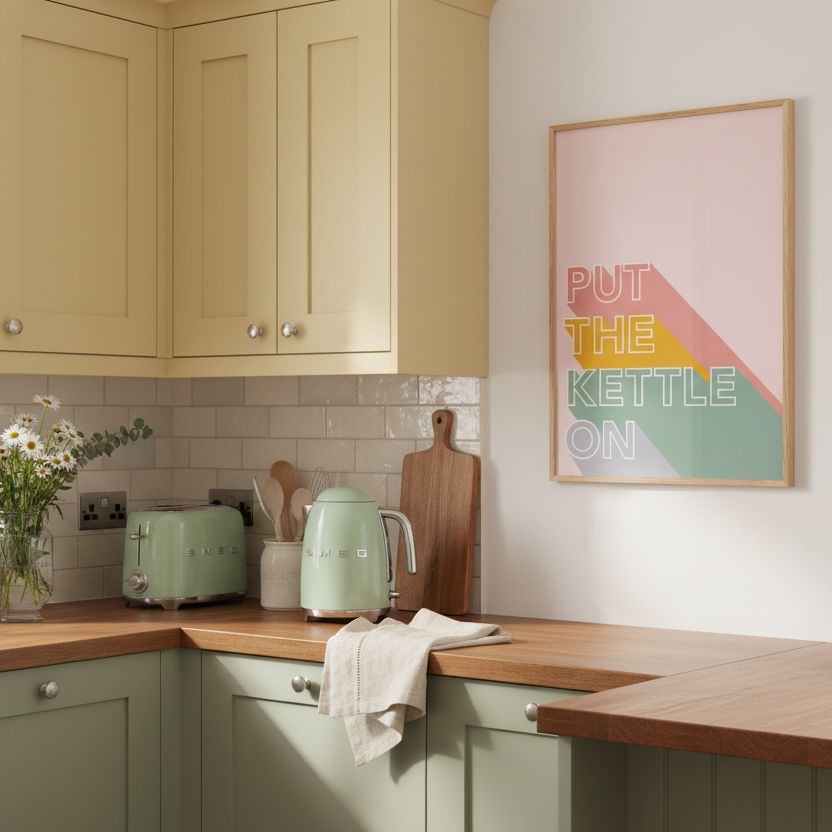 Put The Kettle On Print Posters, Prints, & Visual Artwork Pretty Average