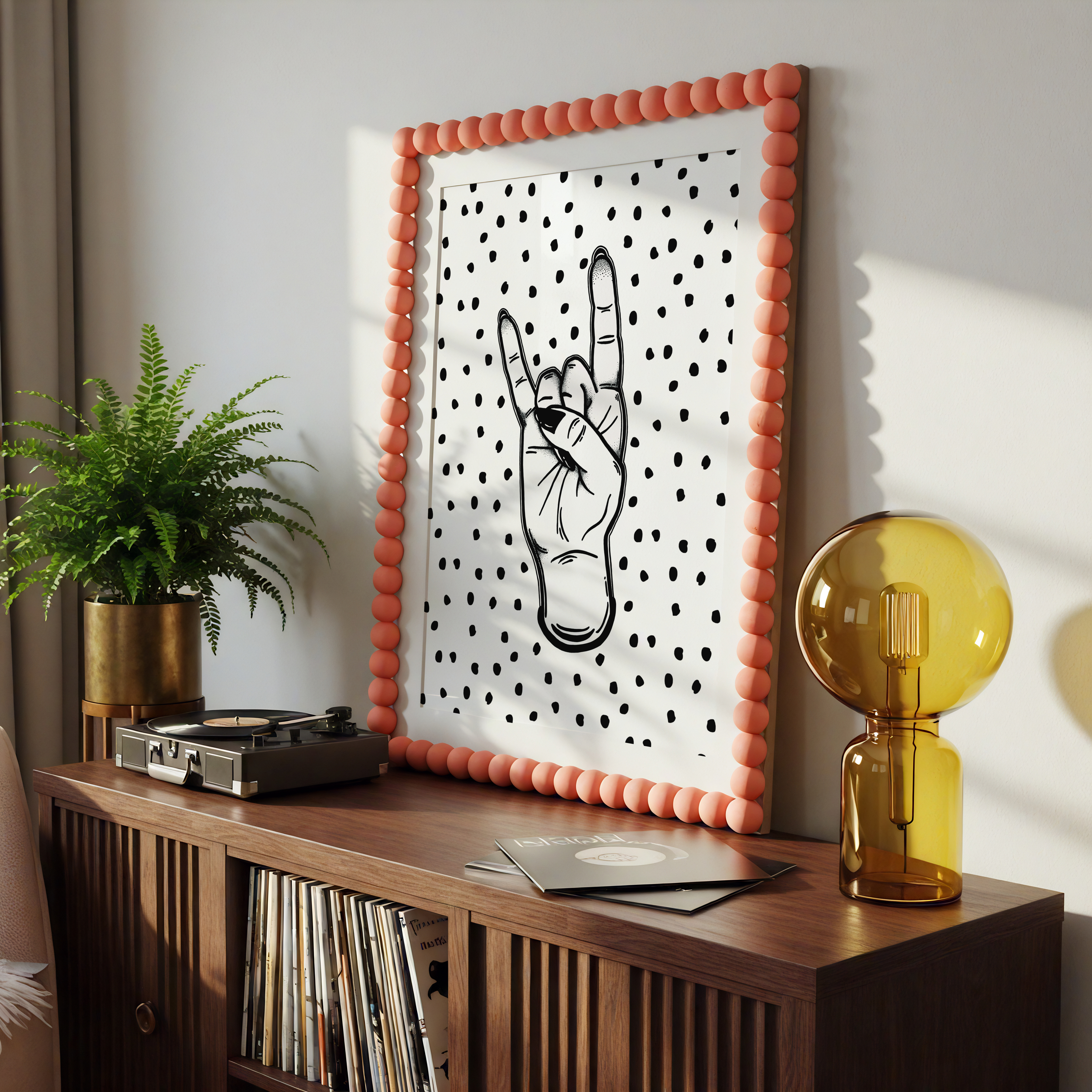 Rock Hand, Print Posters, Prints, & Visual Artwork Pretty Average