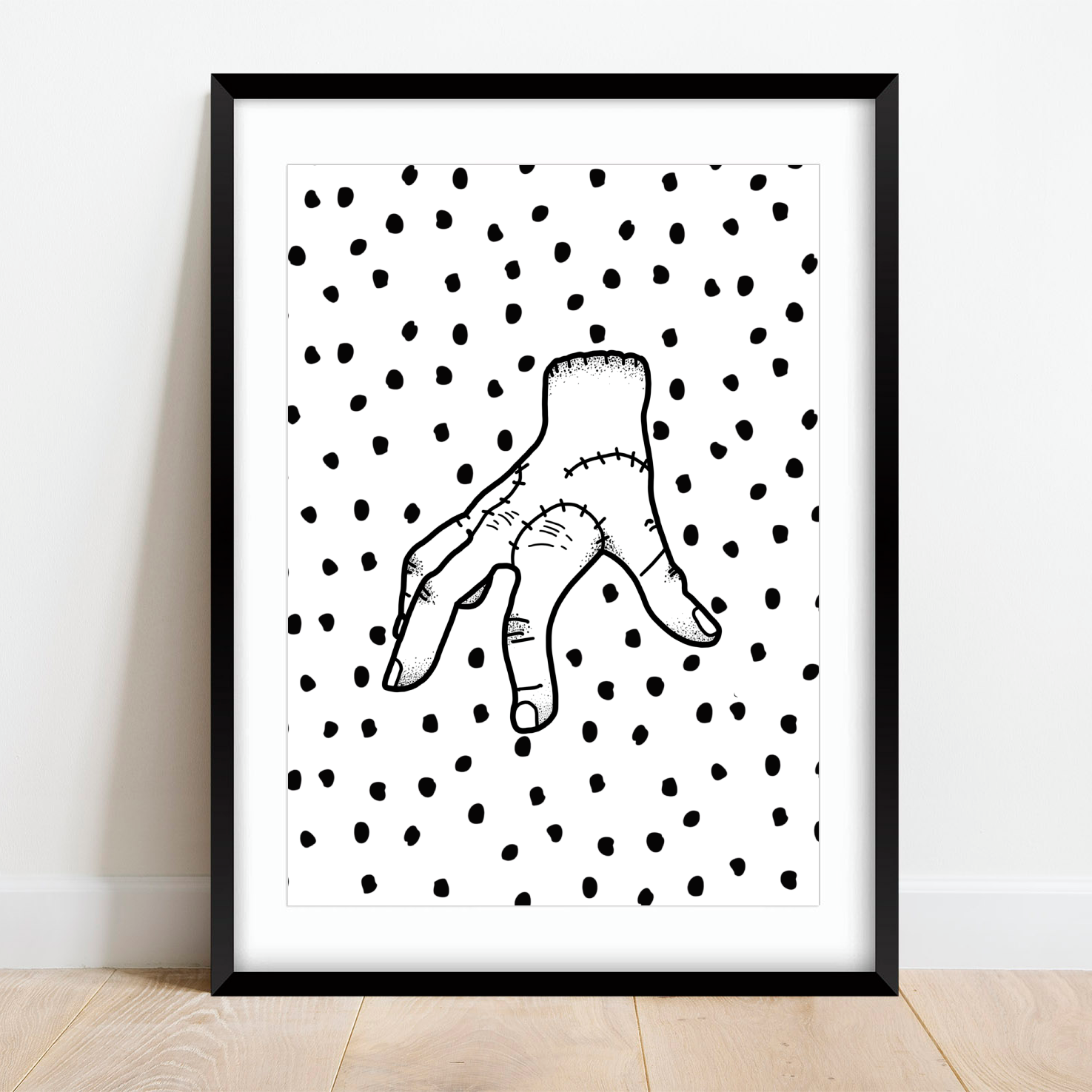 Thing Print - Wednesday / Addams Family Print Posters, Prints, & Visual Artwork Pretty Average