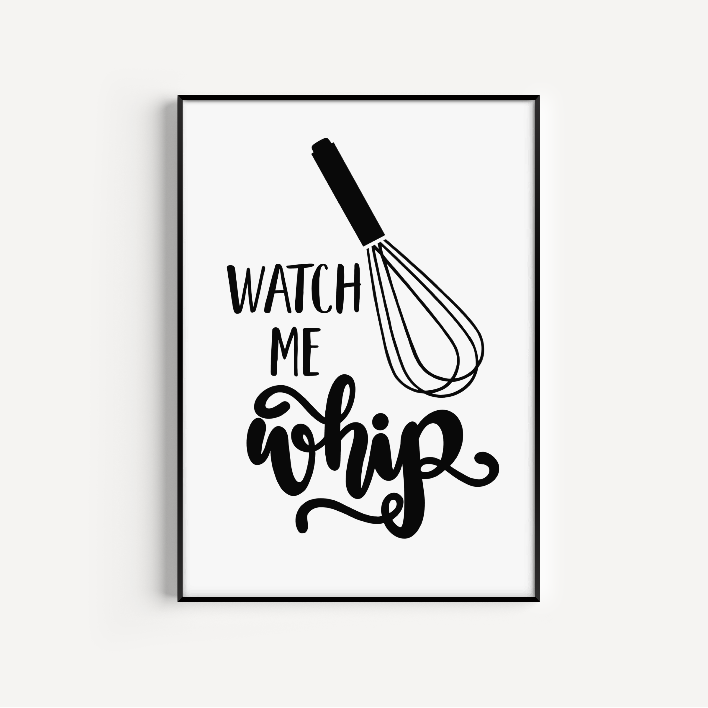 Watch Me Whip Print Posters, Prints, & Visual Artwork Pretty Average