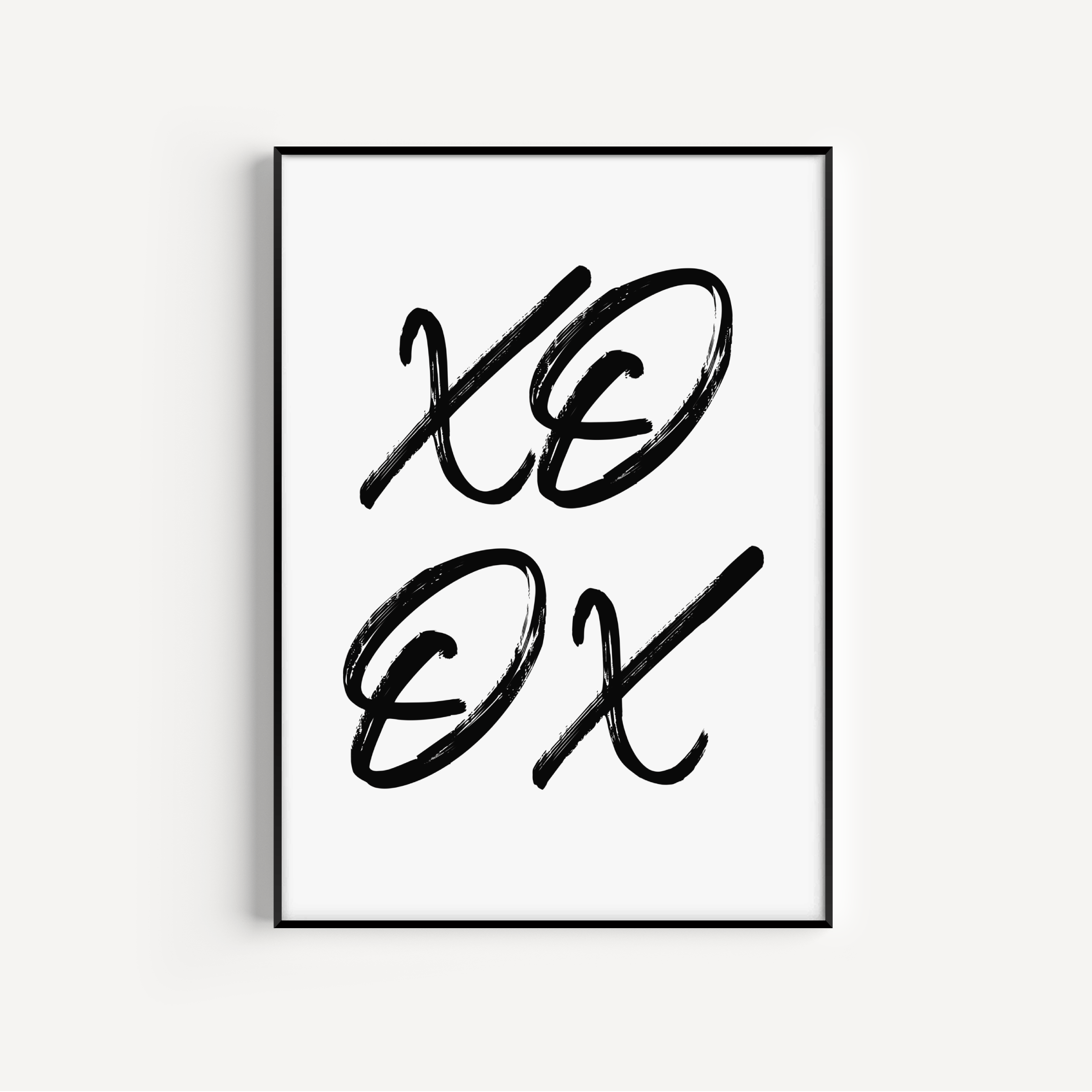 XOXO Print Posters, Prints, & Visual Artwork Pretty Average