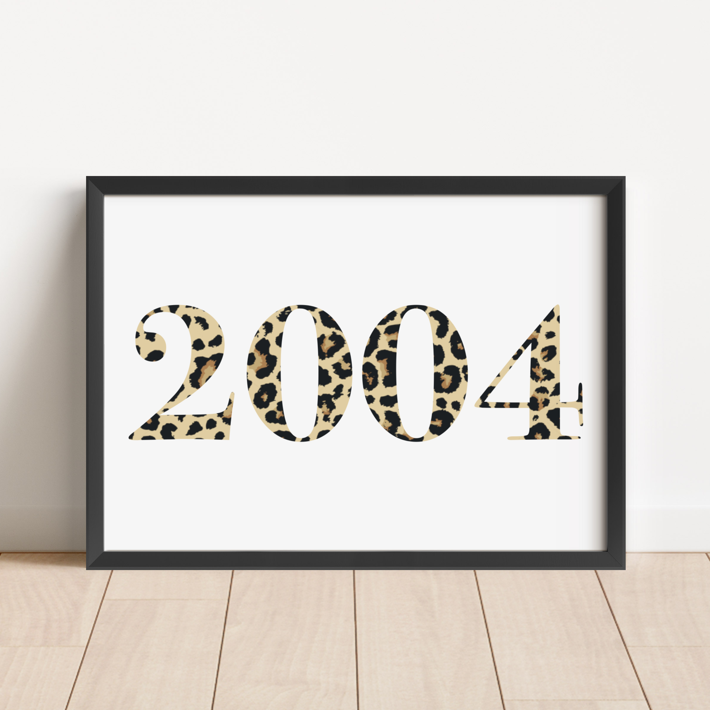Year Print - Leopard Print Posters, Prints, & Visual Artwork Pretty Average