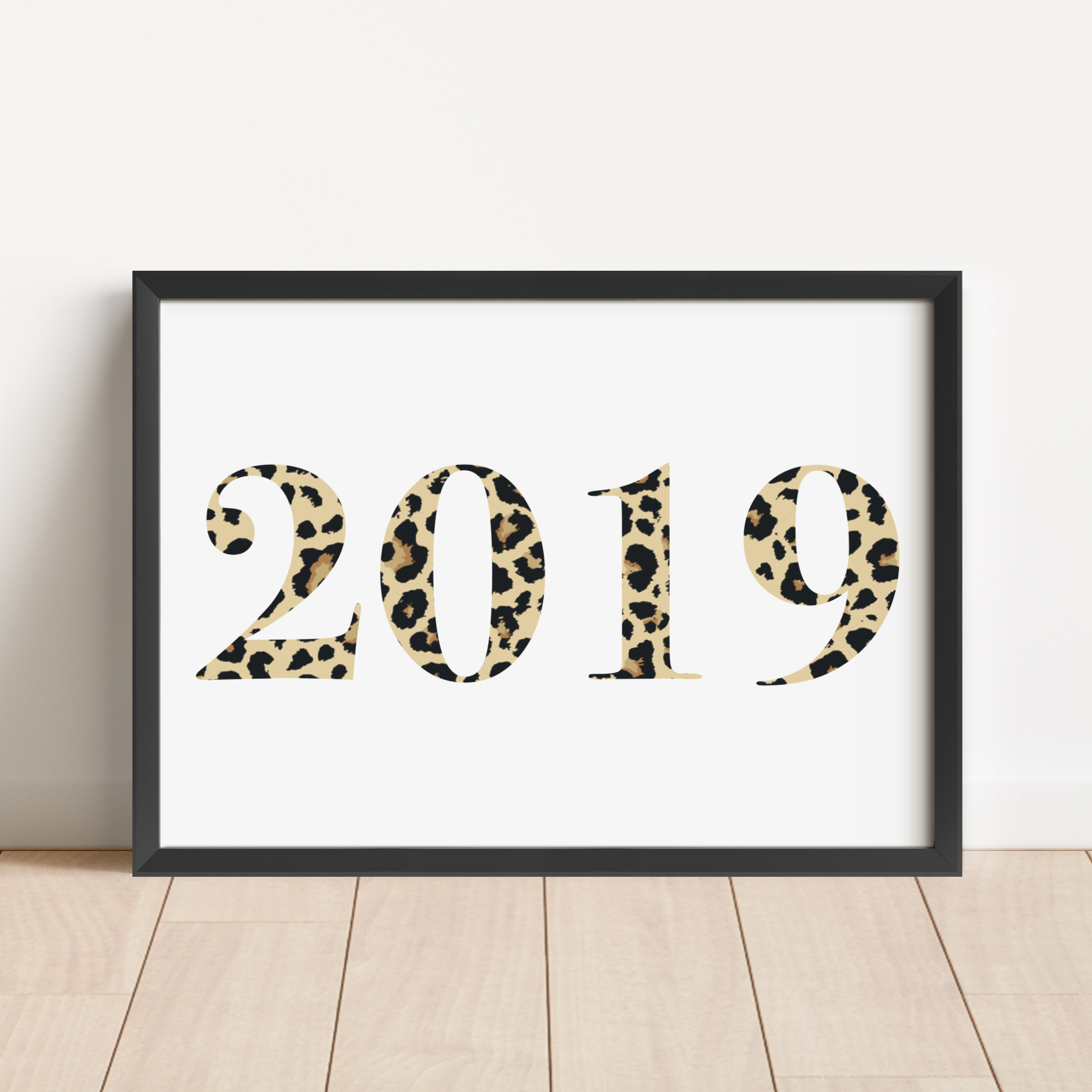 Year Print - Leopard Print Posters, Prints, & Visual Artwork Pretty Average