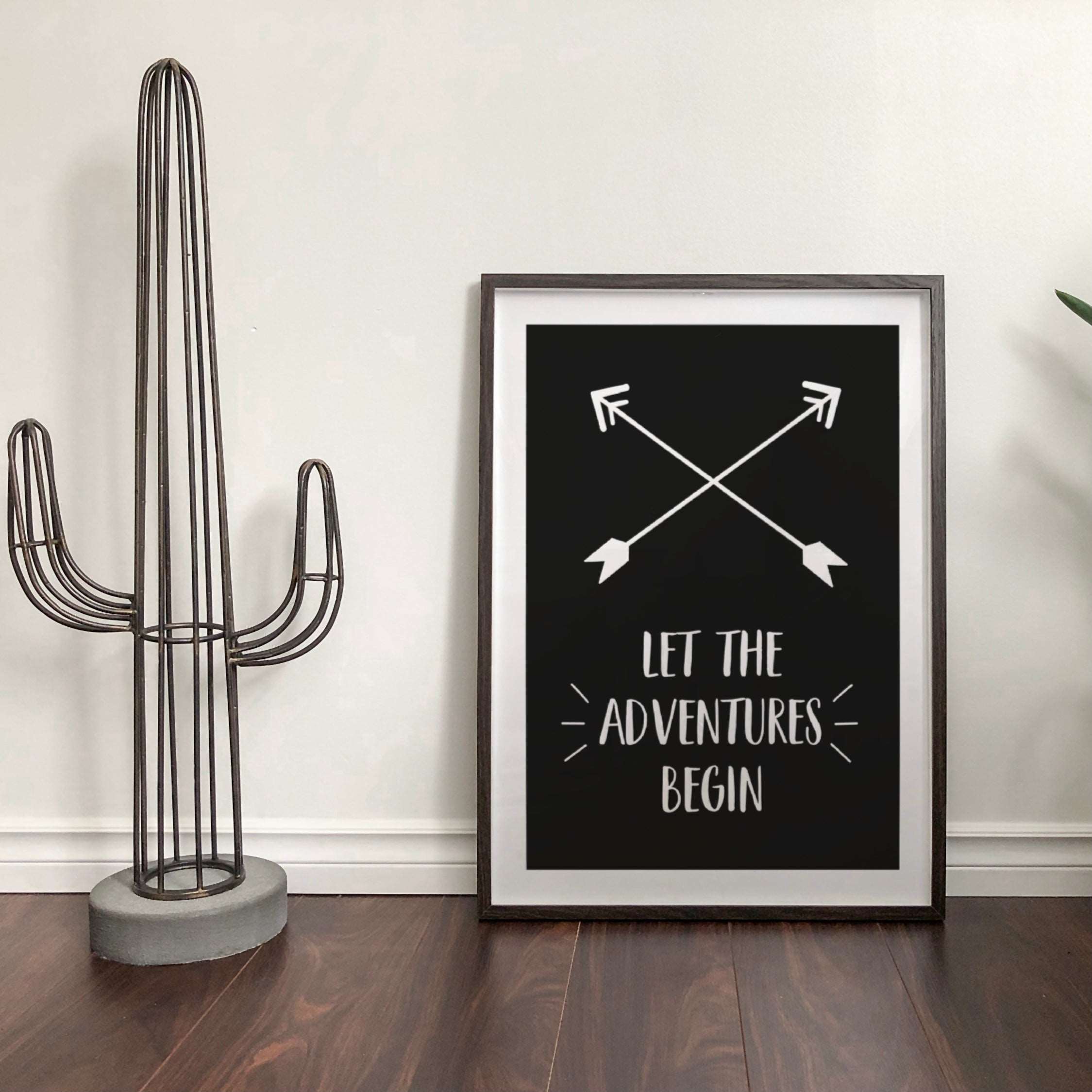 Let the Adventures Begin Print Posters, Prints, & Visual Artwork Pretty Average