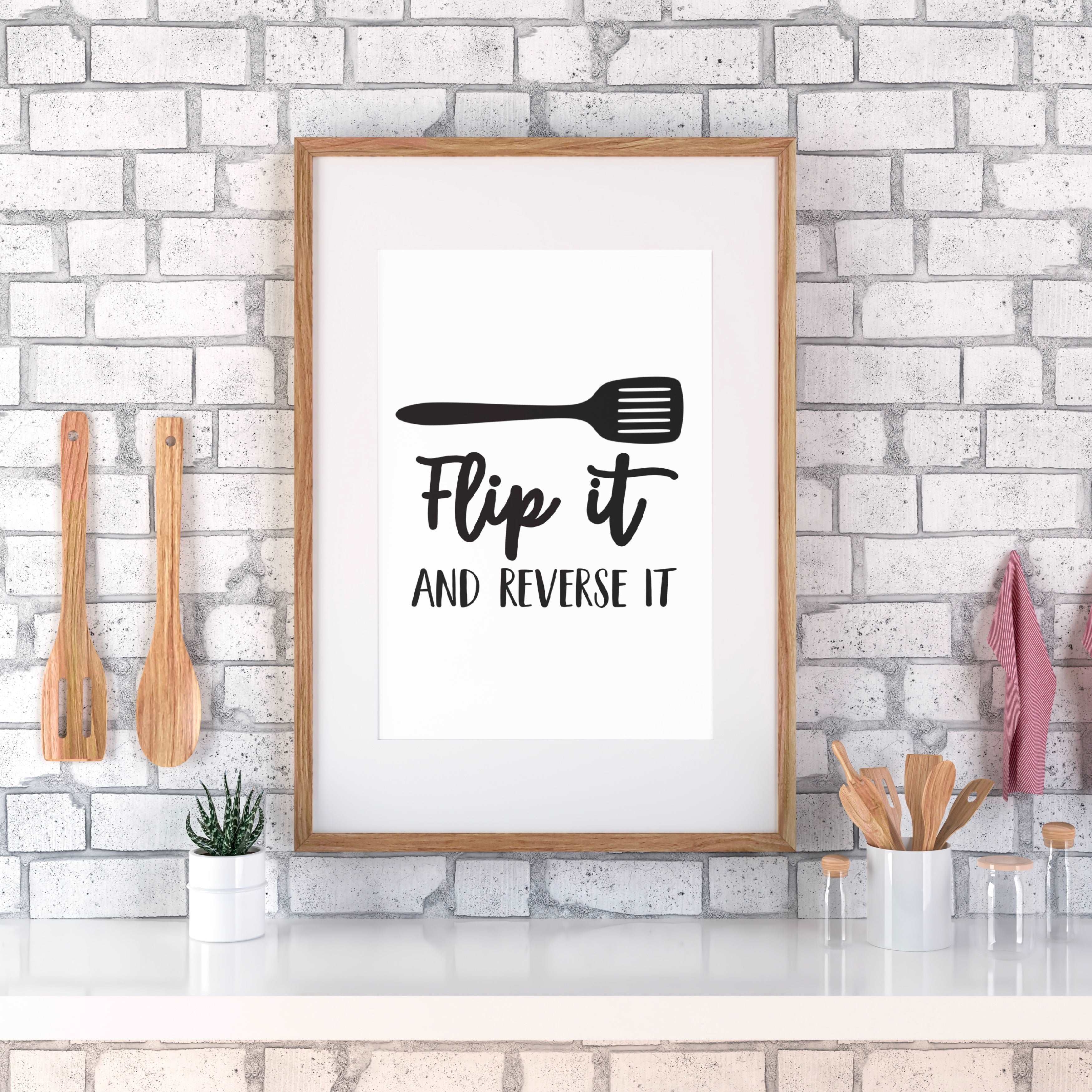 Flip it and Reverse it Print Posters, Prints, & Visual Artwork Pretty Average
