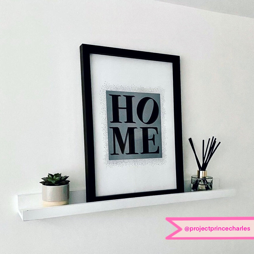 Home Print - Grey Posters, Prints, & Visual Artwork Pretty Average