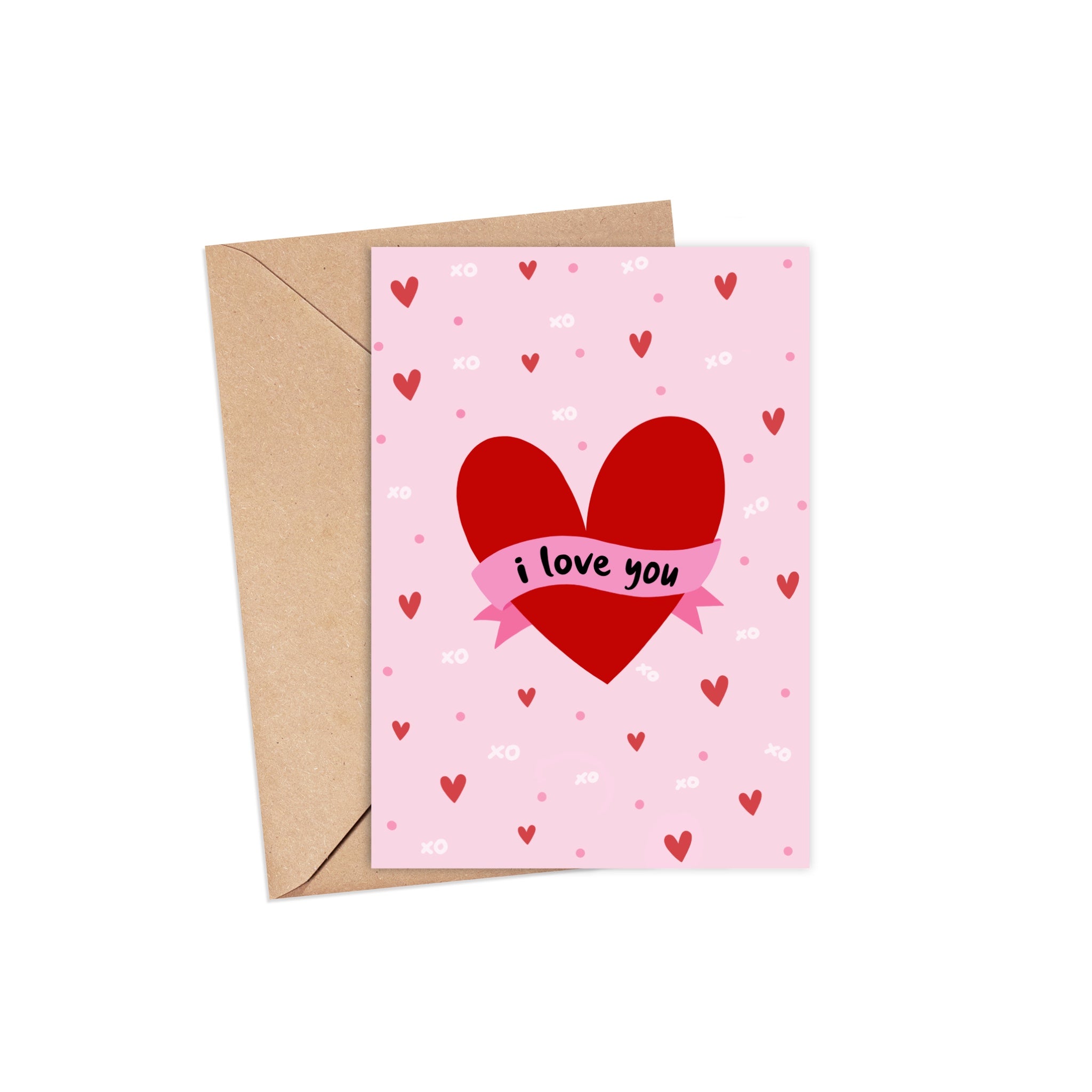 I Love You | A6 Greeting Card Pretty Average