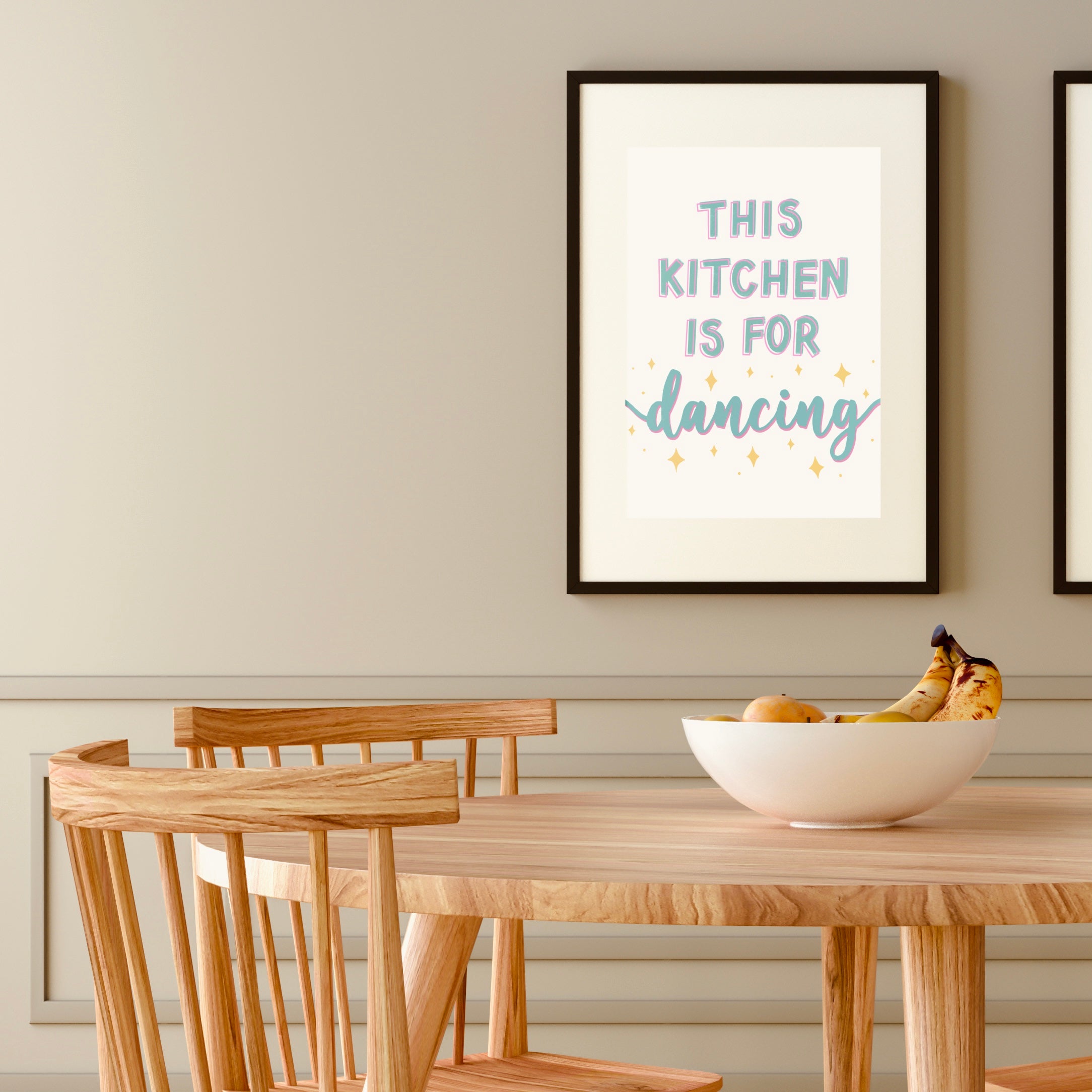 This Kitchen Is For Dancing Print Posters, Prints, & Visual Artwork Pretty Average