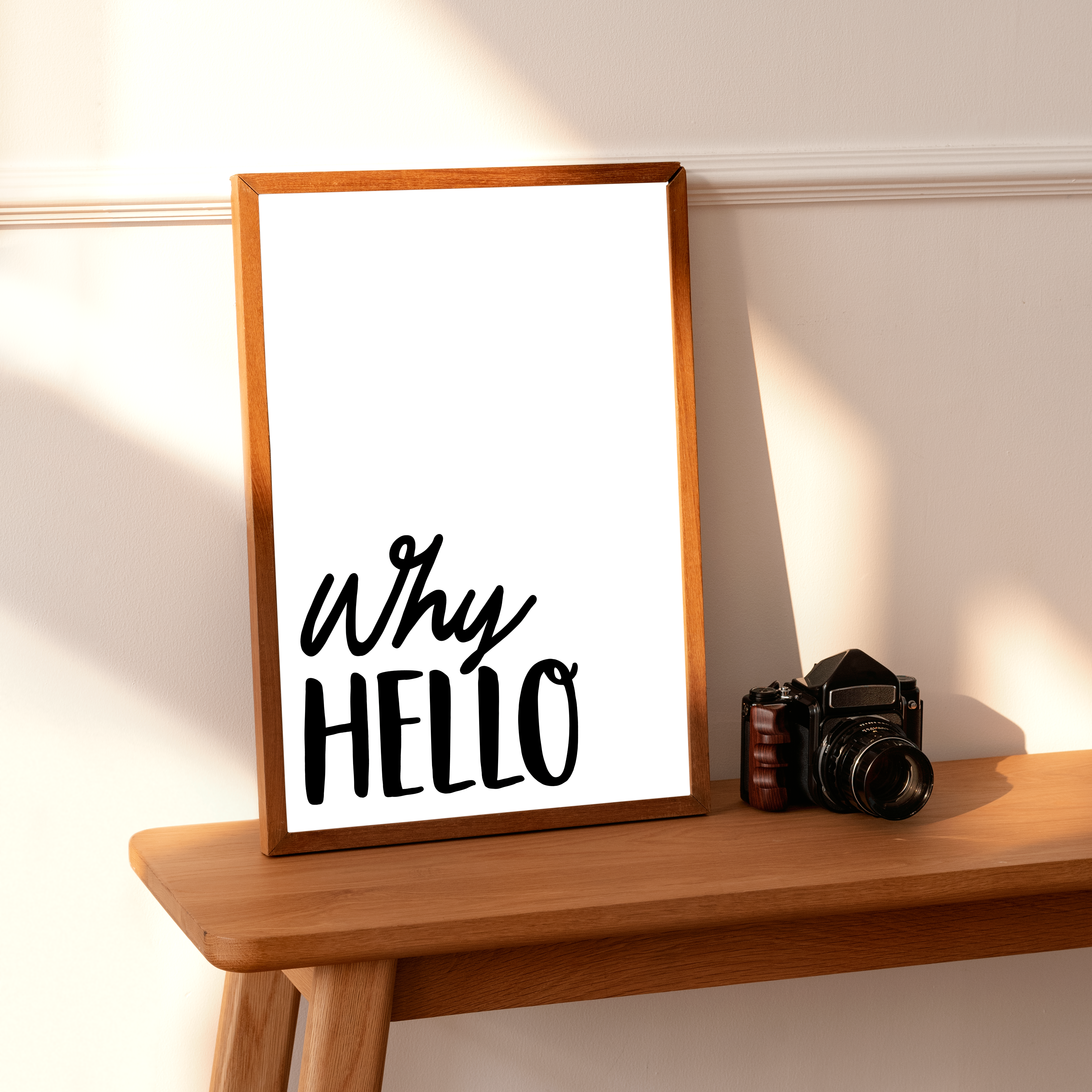 Why Hello Print Posters, Prints, & Visual Artwork Pretty Average