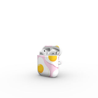 Pink Eggs Apple AirPods Tough Case Tech Accessories Podbase