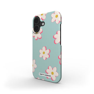 Blue Daisy Snap Phone Case Tech Accessories Podbase