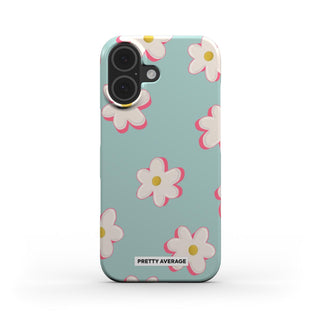 Blue Daisy Snap Phone Case Tech Accessories Podbase