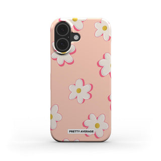Pink Daisy Snap Phone Case Tech Accessories Podbase
