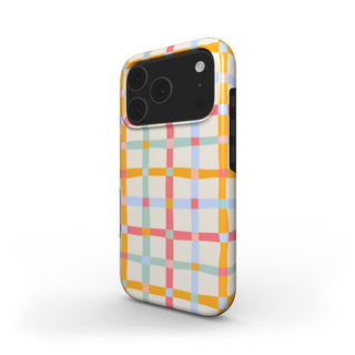 Bright Picnic Gingham MagSafe Tough Phone Case