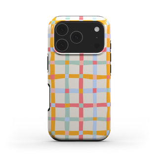 Bright Picnic Gingham MagSafe Tough Phone Case