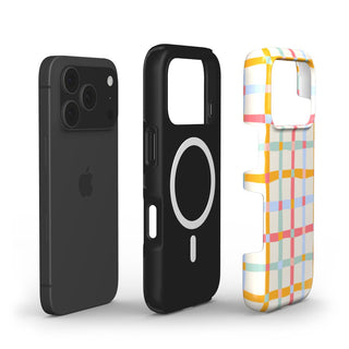 Bright Picnic Gingham MagSafe Tough Phone Case