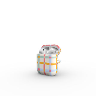 Bright Picnic Gingham Apple AirPods Tough Case