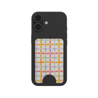 Bright Picnic Gingham Magnetic wallet