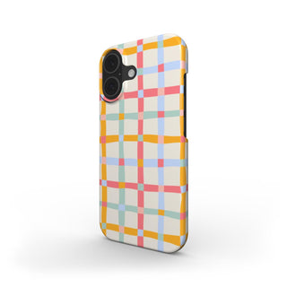 Bright Picnic Gingham Snap Phone Case