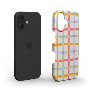 Bright Picnic Gingham Snap Phone Case