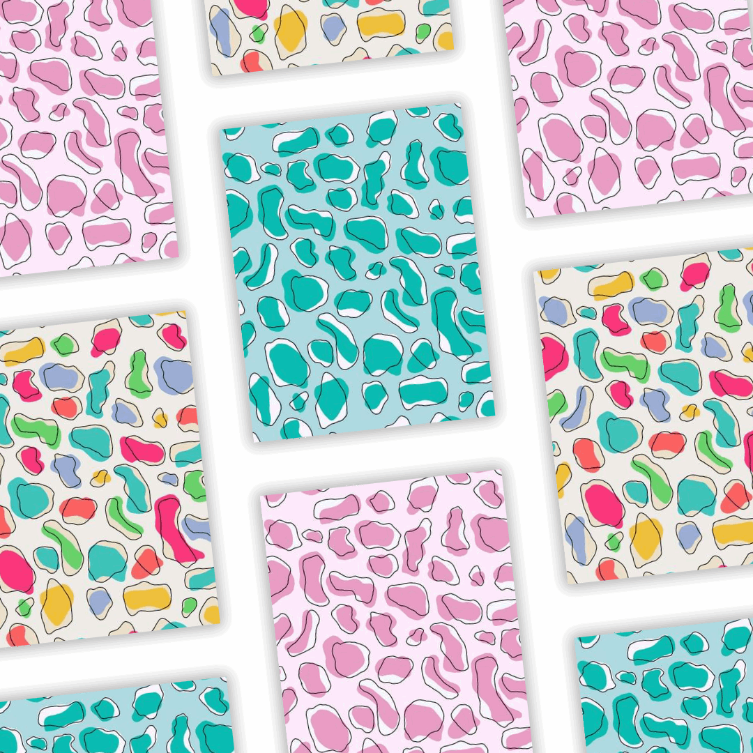 Abstract Leopard Pattern Print Posters, Prints, & Visual Artwork Pretty Average