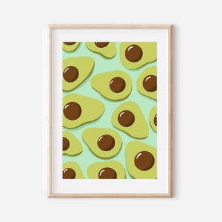 Avocado Print - Other Colours Available Posters, Prints, & Visual Artwork Pretty Average